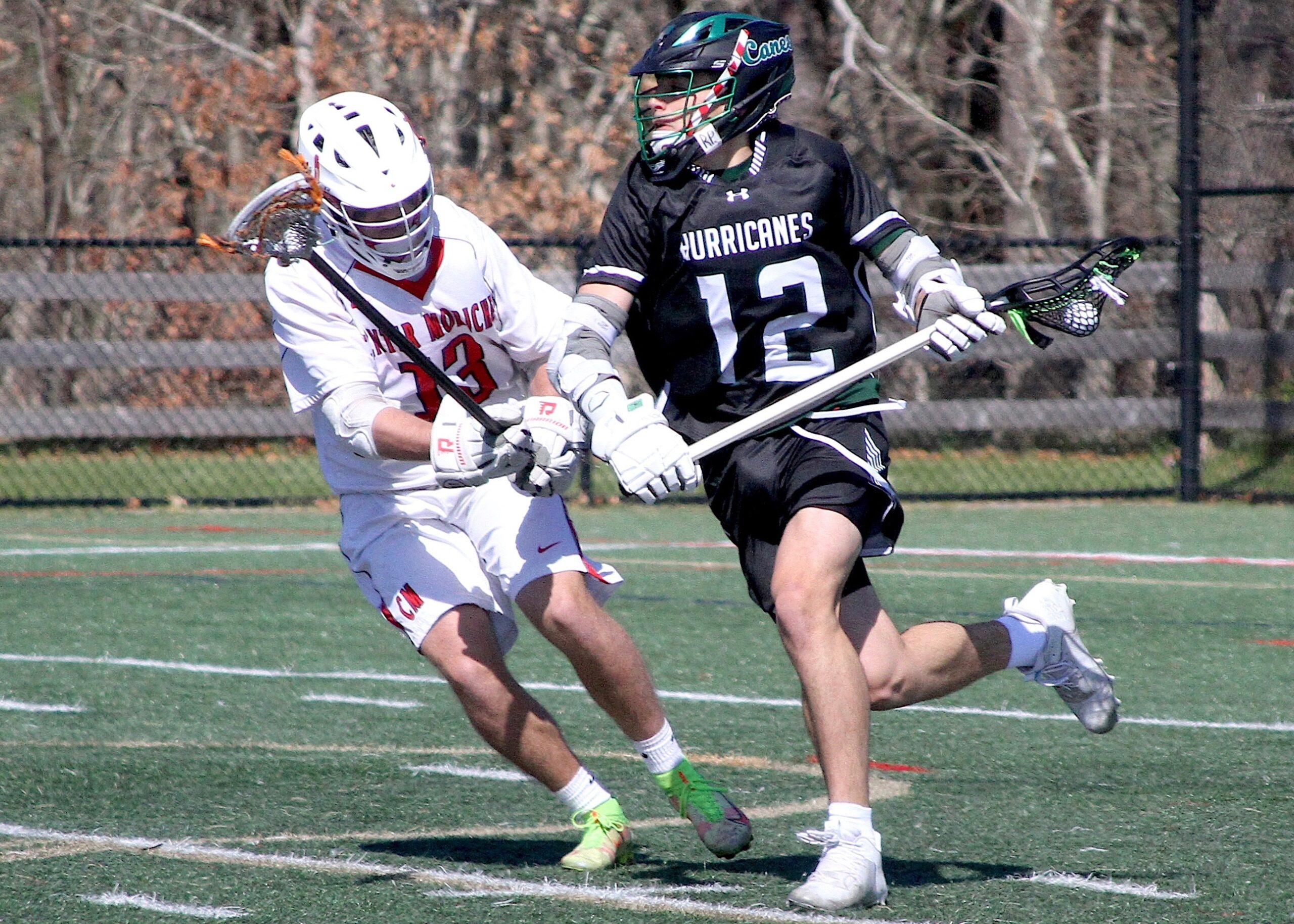 Senior attack Dan Naglieri carries the ball into play. DESIRÉE KEEGAN