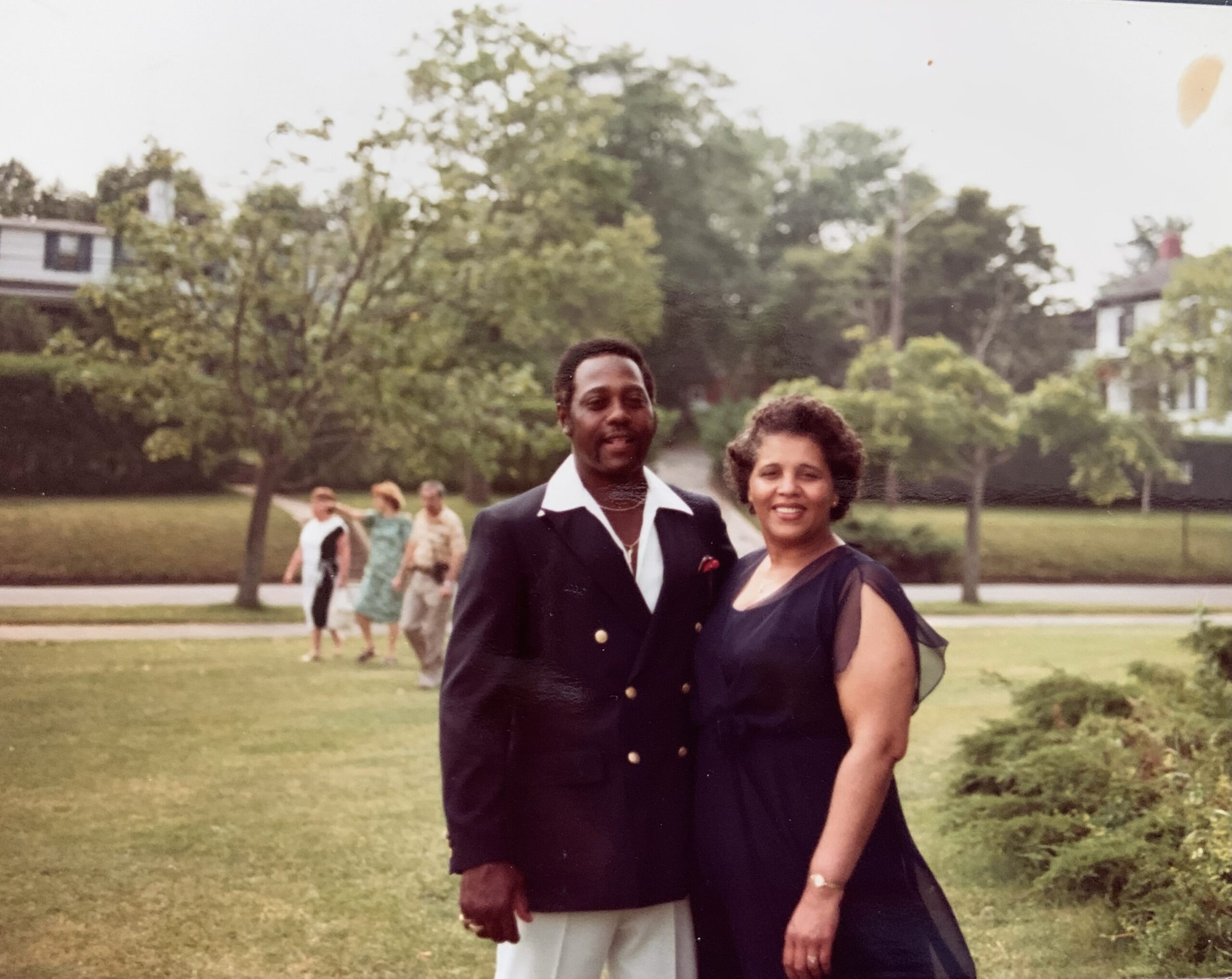 Elton Etheridge and his wife, Florence.