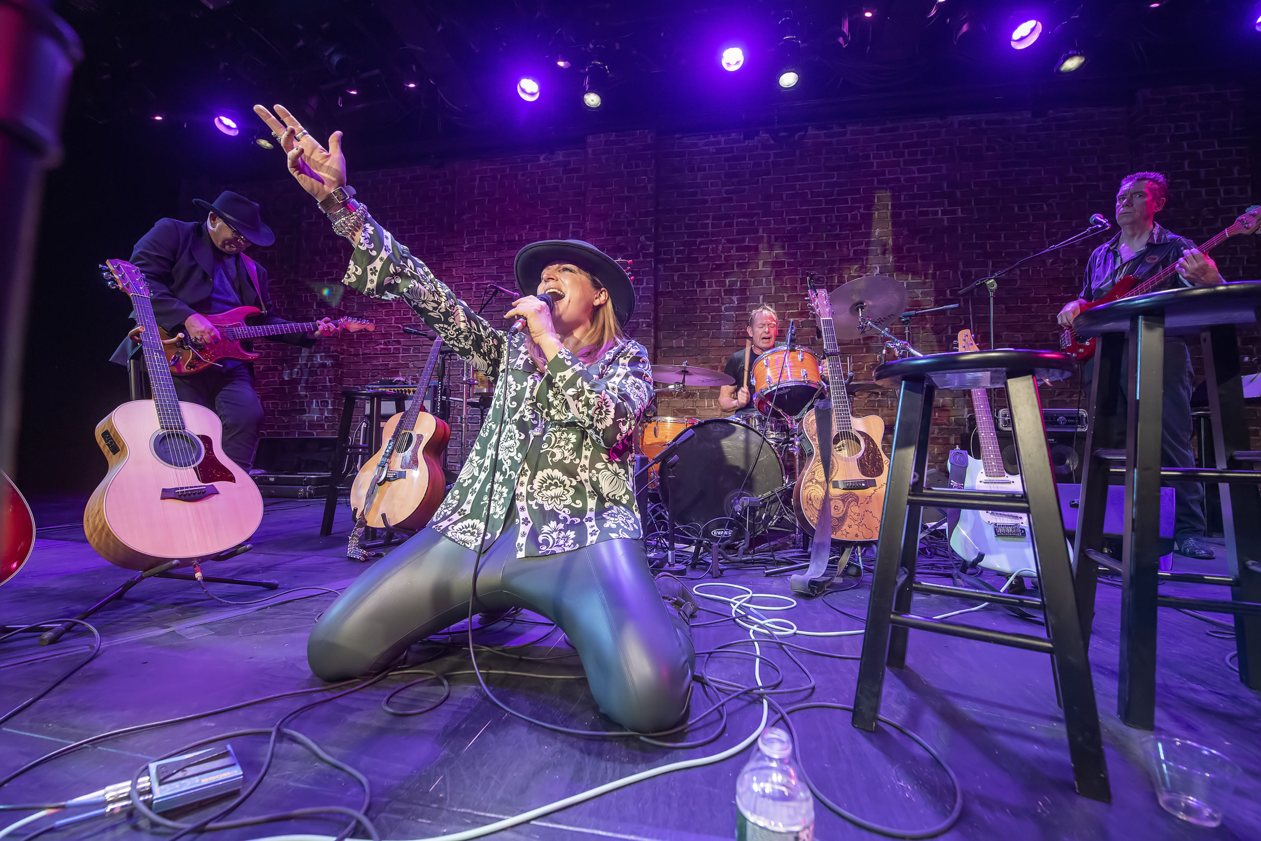 Nancy Atlas at the Fireside Session at Bay Street Theater on January 4, 2020. MICHAEL HELLER