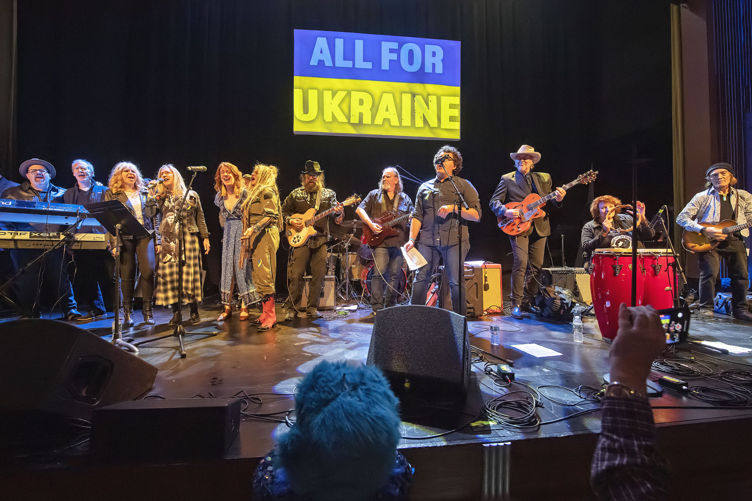 The All For Ukraine Concert at the Suffolk Theater on Sunday night, March 27th, 2022