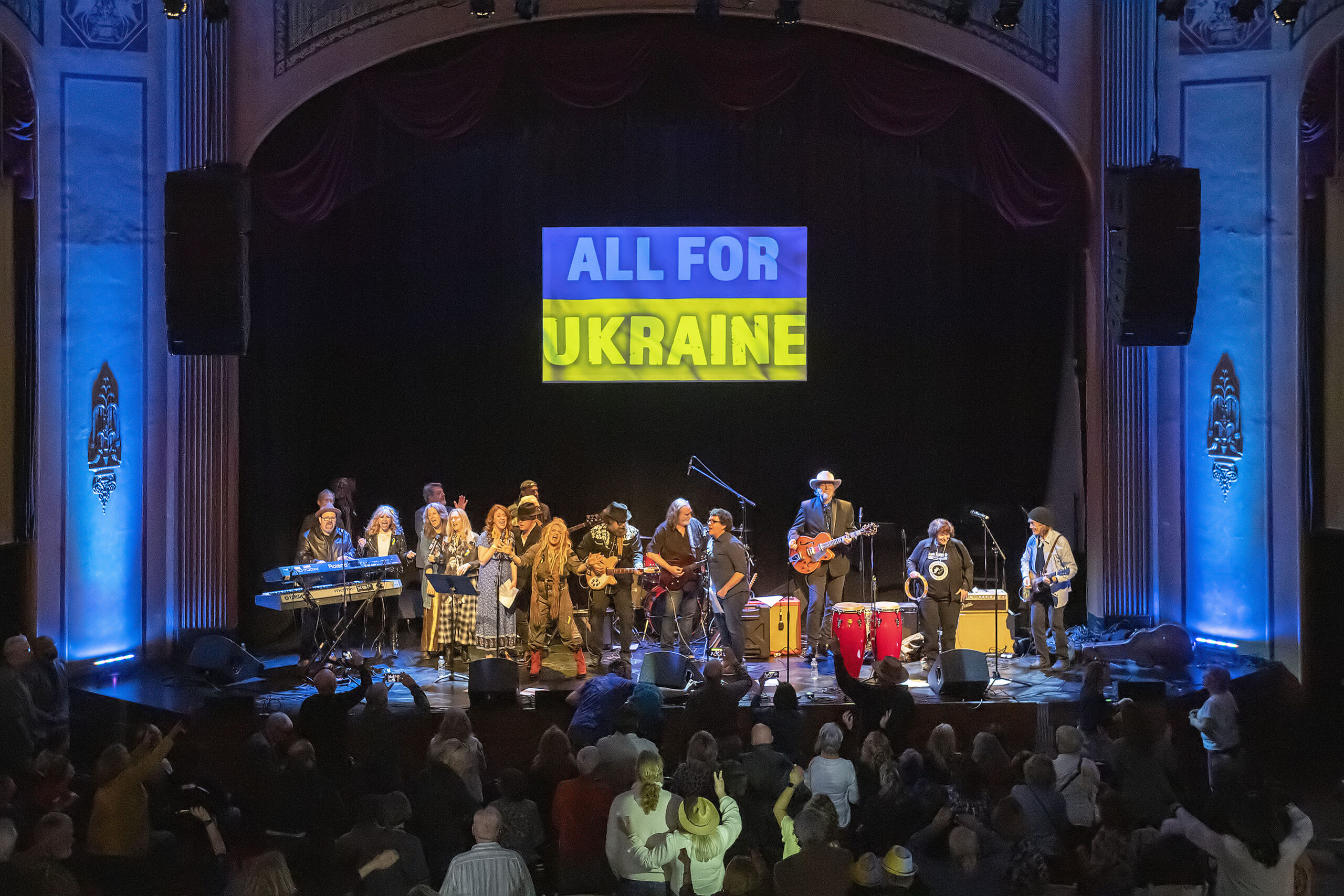 The All For Ukraine Concert at the Suffolk Theater on Sunday night, March 27th, 2022