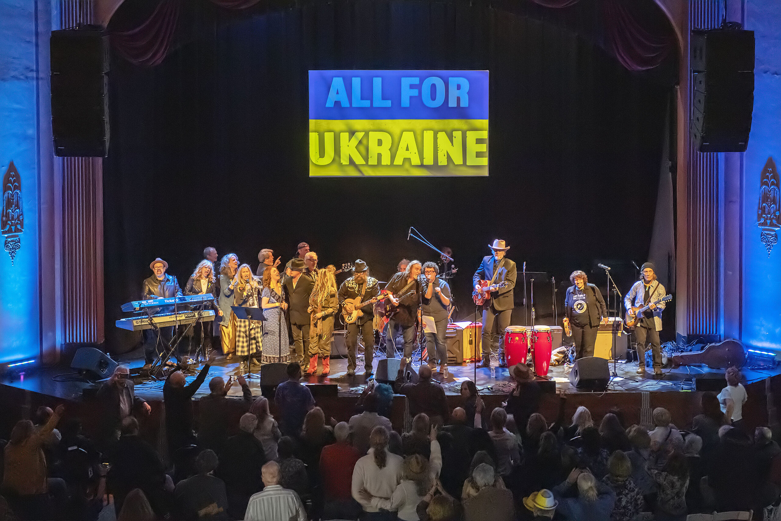 The All For Ukraine Concert at the Suffolk Theater on Sunday night, March 27th, 2022