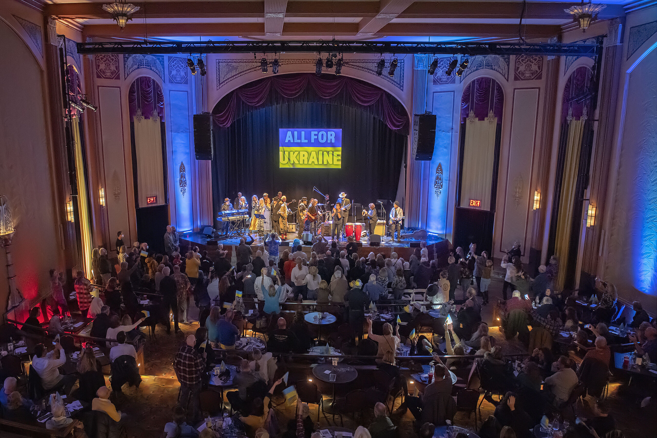 The All For Ukraine Concert at the Suffolk Theater on Sunday night, March 27th, 2022