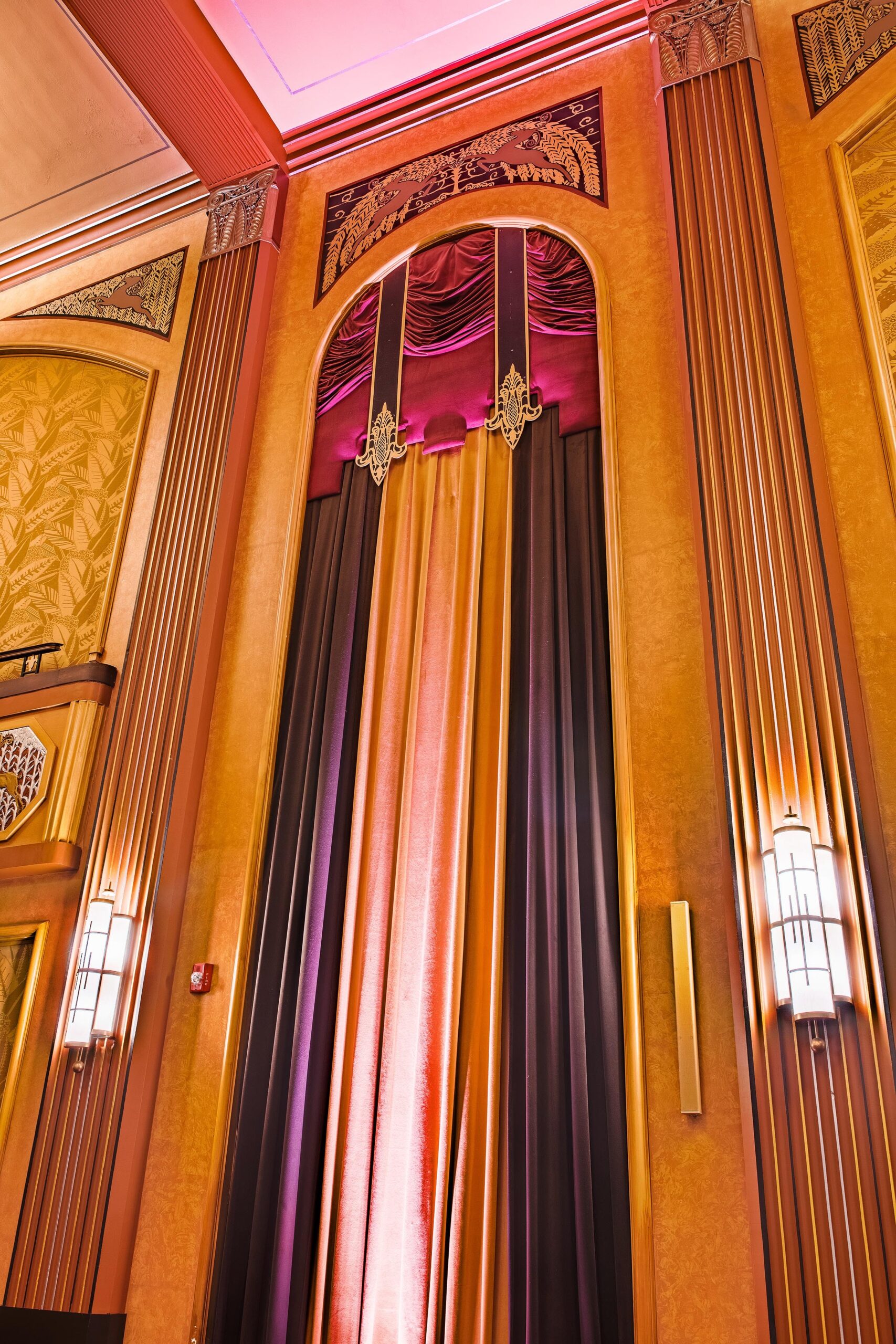 The interior spaces of the Suffolk Theater in Riverhead, New York, photographed on February 23rd, 2022