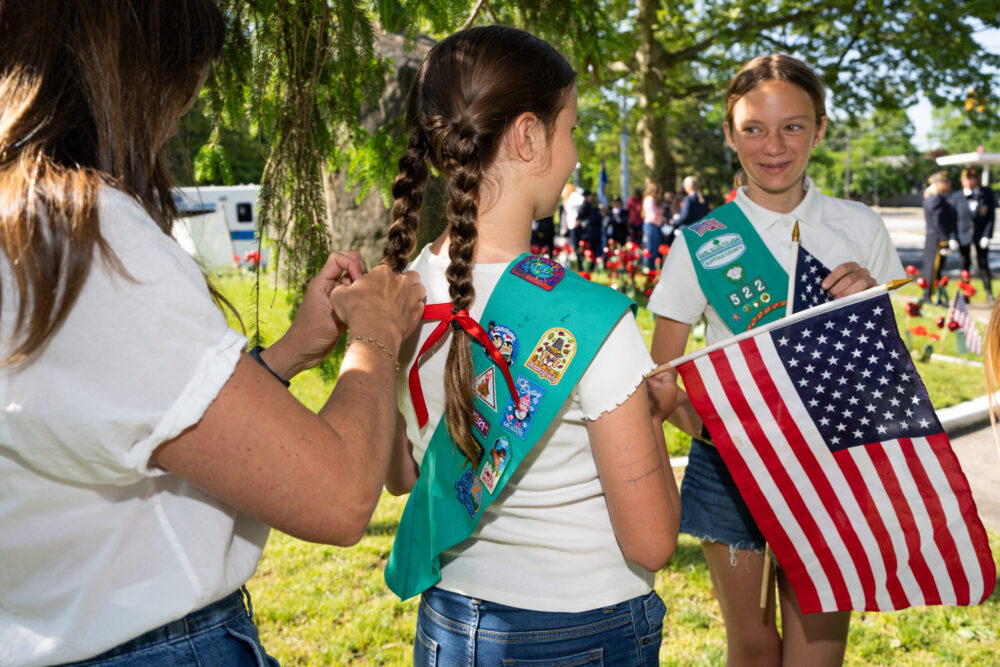 Memorial Day observances in Sag Harbor on Monday morning.   