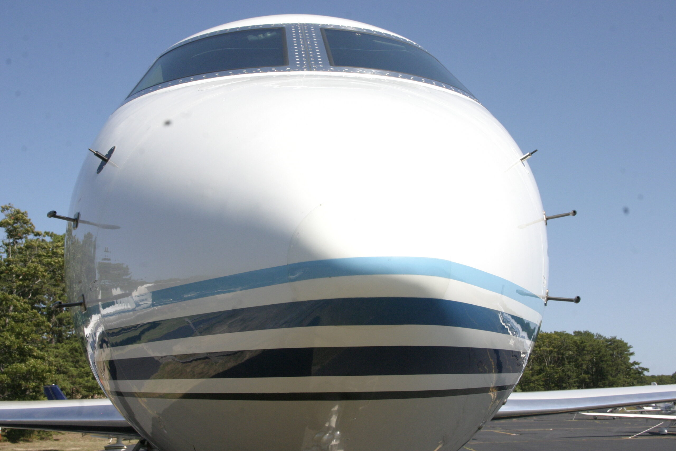 The largest private jets will be banned under new rules that will take effect at East Hampton Airport if the town's planned transition goes into effect next Tuesday night. The town must clear legal challenges between now and then.