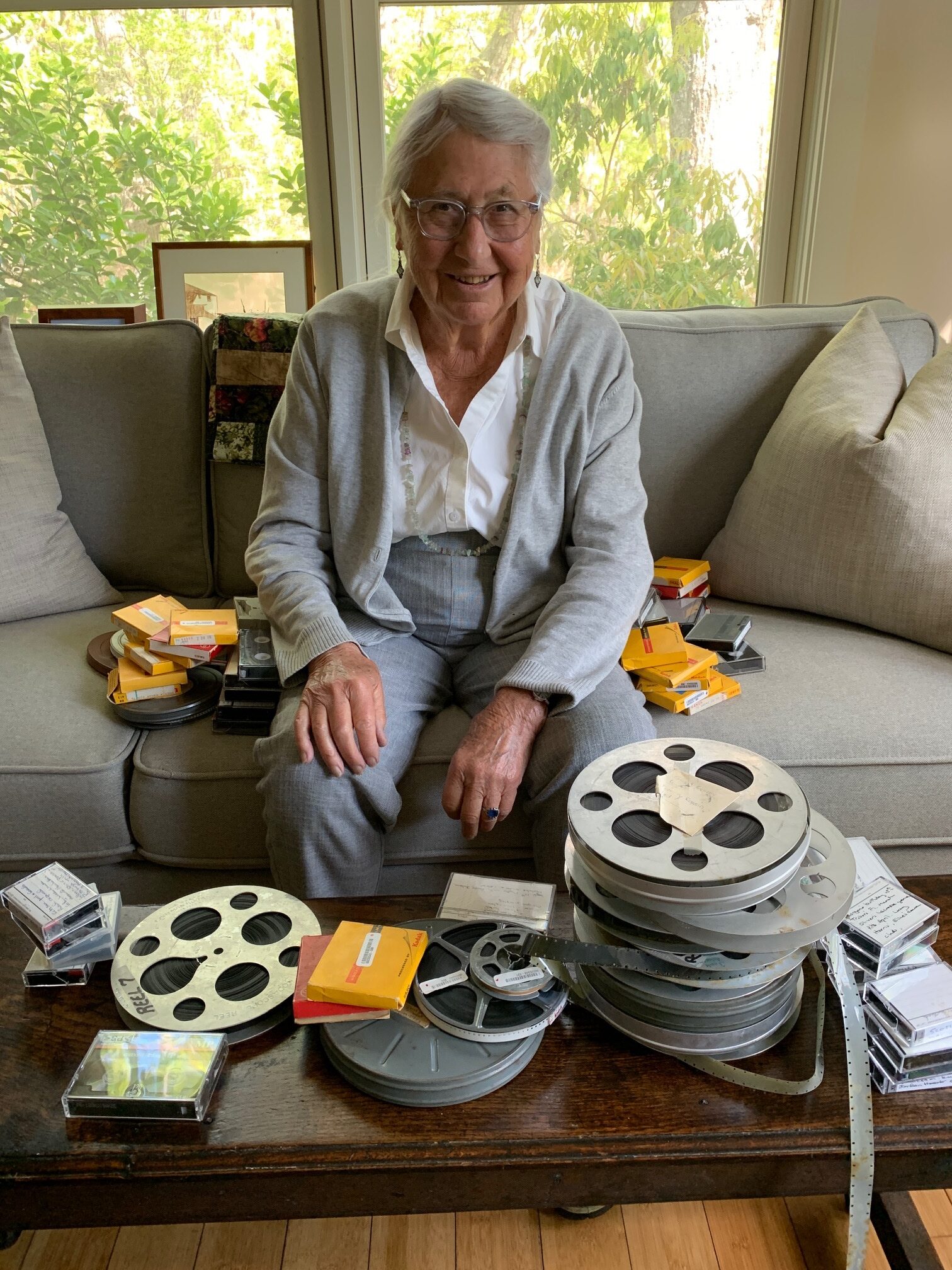 Nada Barry has been taking home movies for years. Now some of them are available for public viewing on YouTube. GWEN WORTHINGTON
