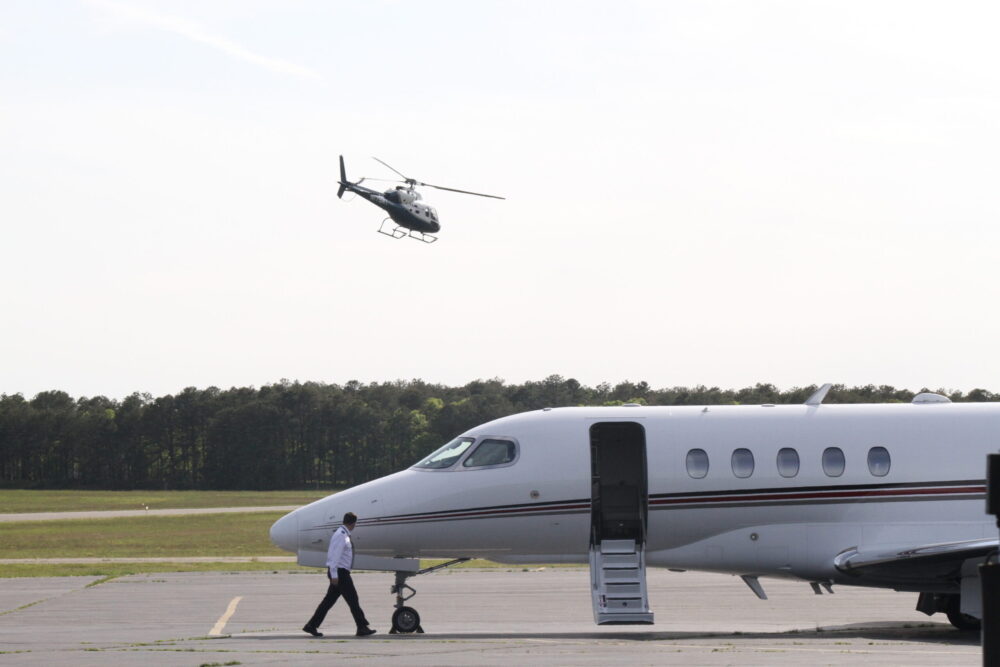 East Hampton Airport has remained open to all aircraft this past week as the legal battle over its status continued to rage between attorneys for the town and the plaintiffs in three lawsuits seeking to block the town from imposing restrictions on flights.