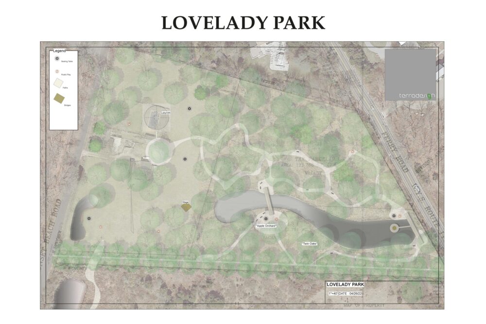 Lovelady Powell site plan.