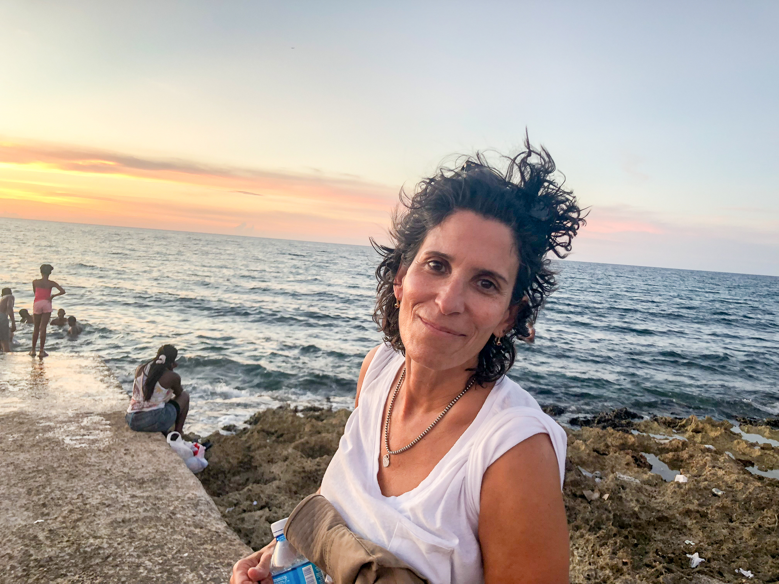 Christiane Arbesu in Cuba. COURTESY THE ARTIST