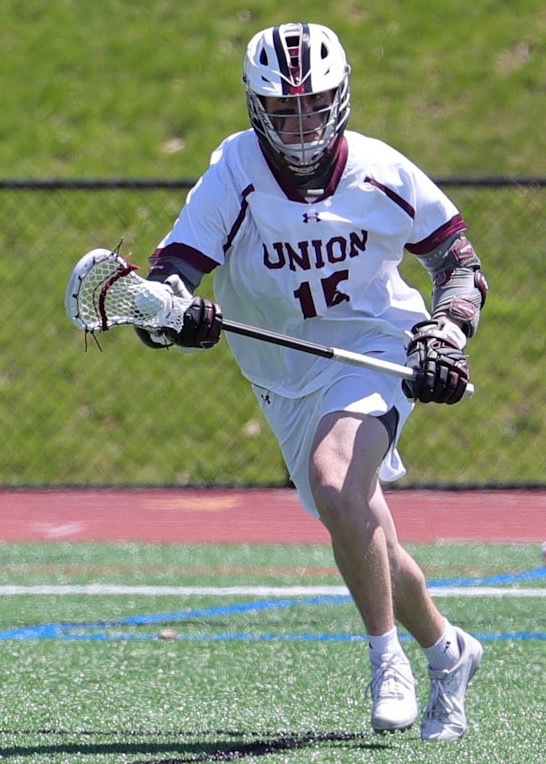 Westhampton Beach graduate Clayton Arcuri was a member of Union College's men's lacrosse team that reached the NCAA Division III National Championship game for the first time in school history. DONNA GOURDEAU/UNION ATHLETICS