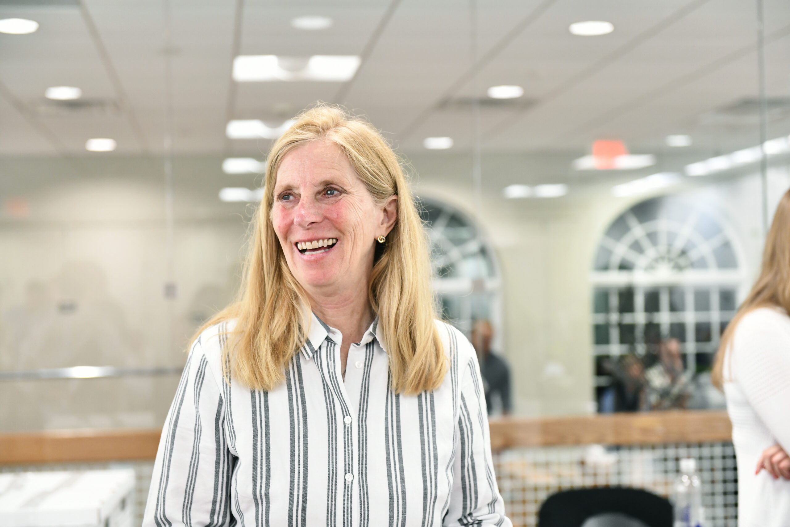 Barbara Wilson on election night.                 DANA SHAW