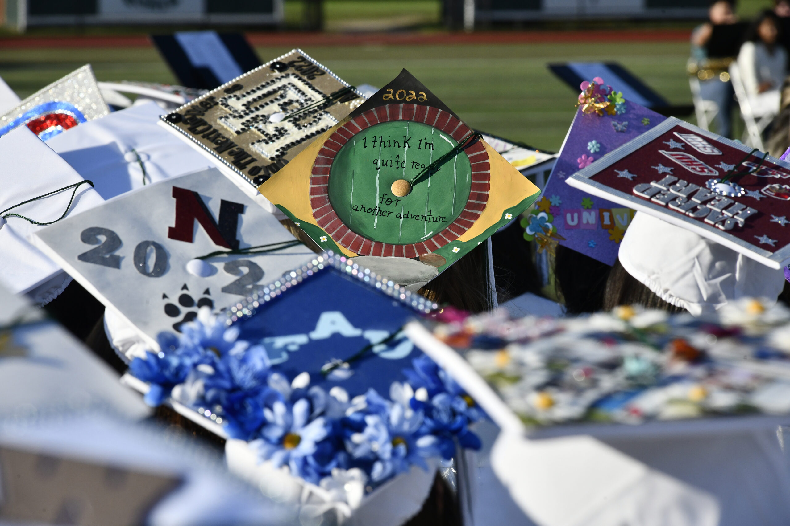 Westhampton Beach graduation on Friday evening.  DANA SHAW