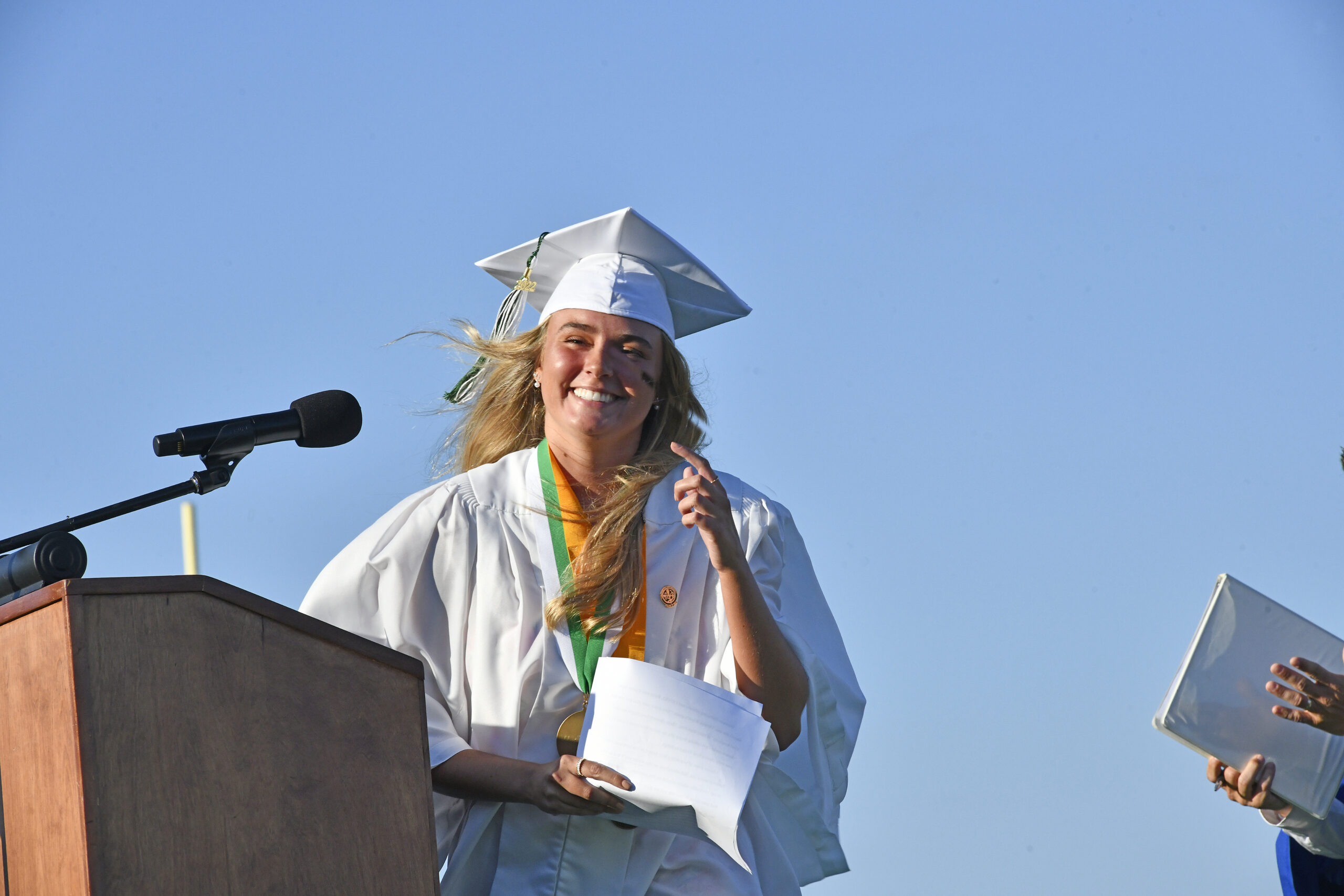 Salutatorian Madison Quinn