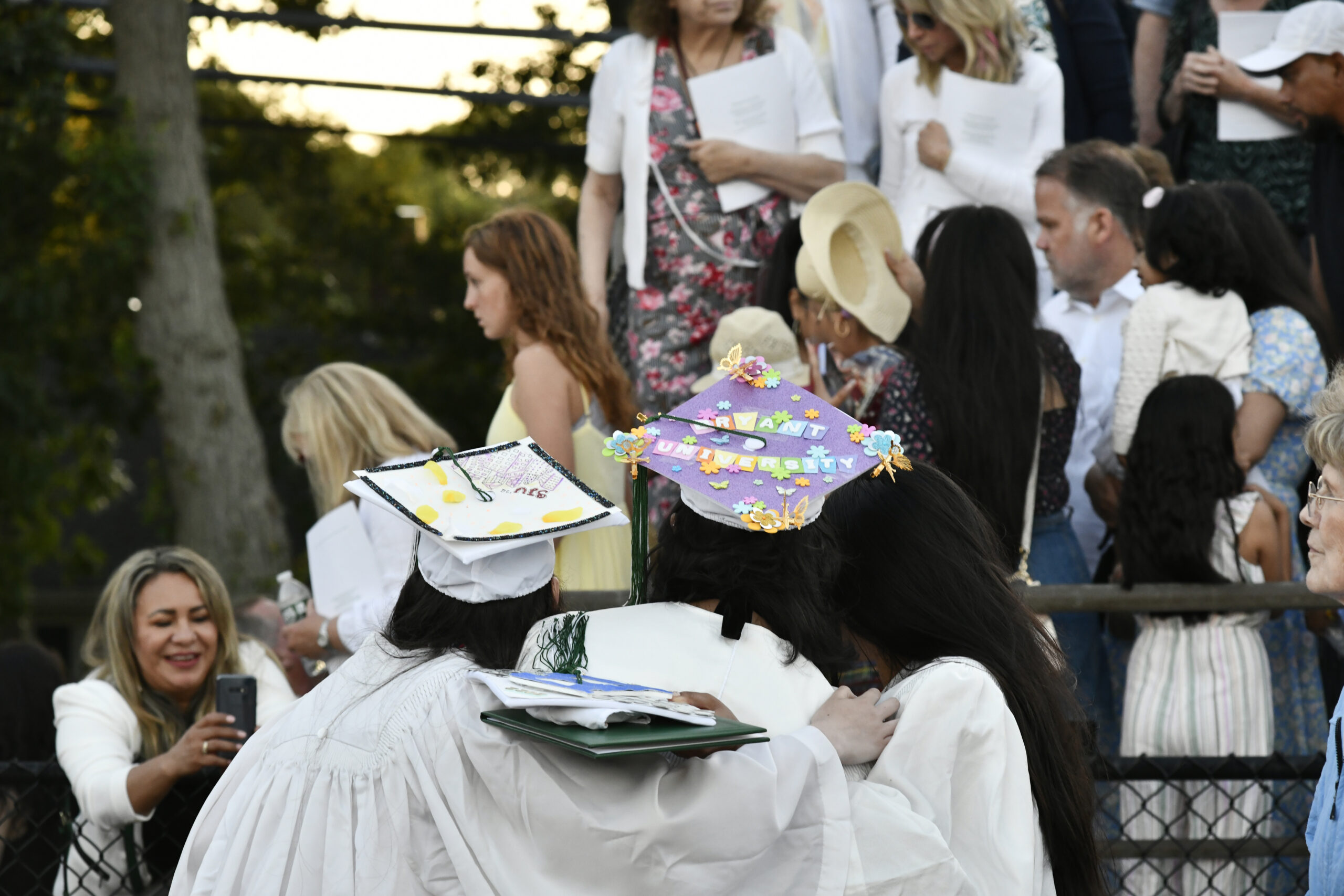 Westhampton Beach graduation on Friday evening.  DANA SHAW