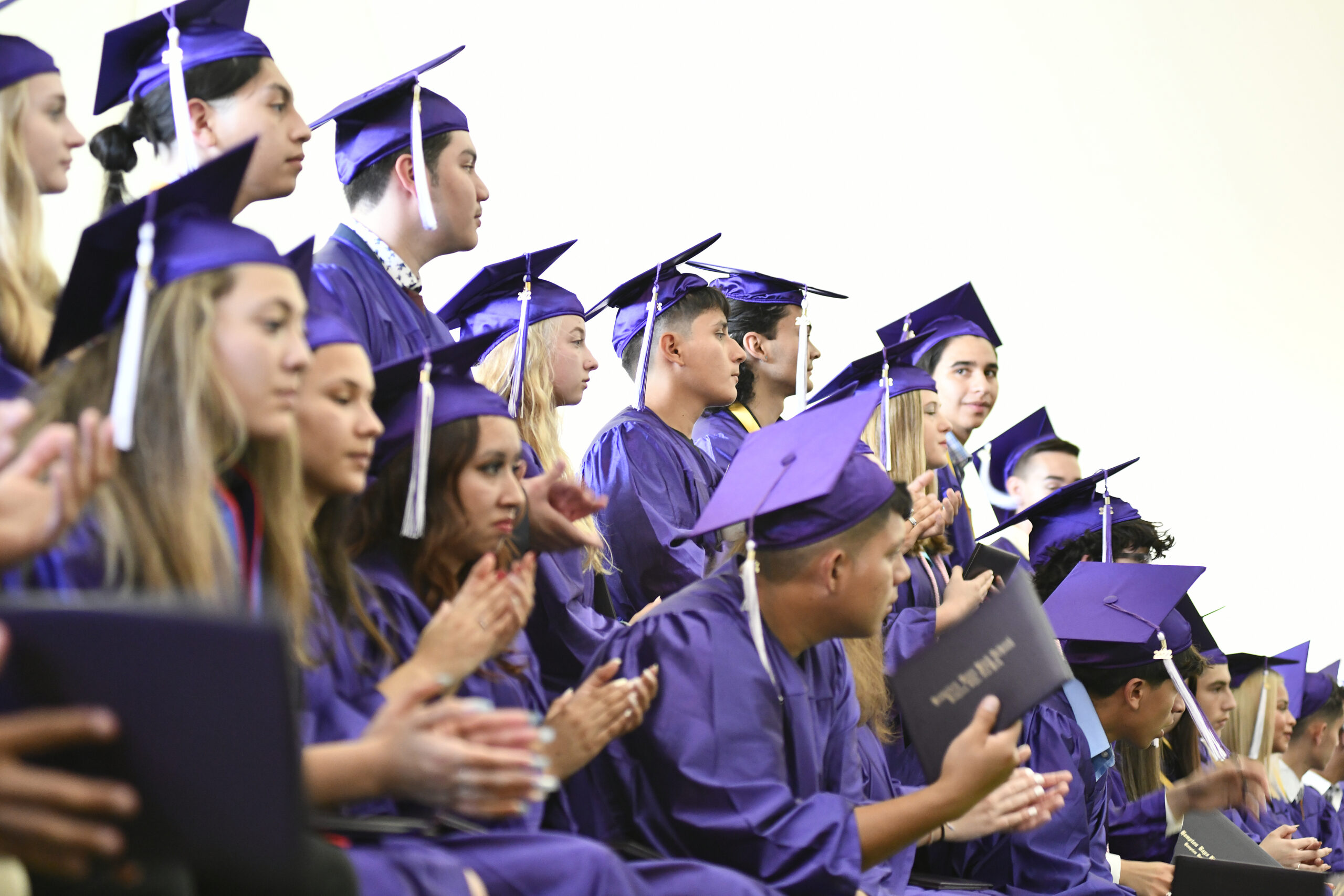 Hampton Bays High School graduation on Saturday.