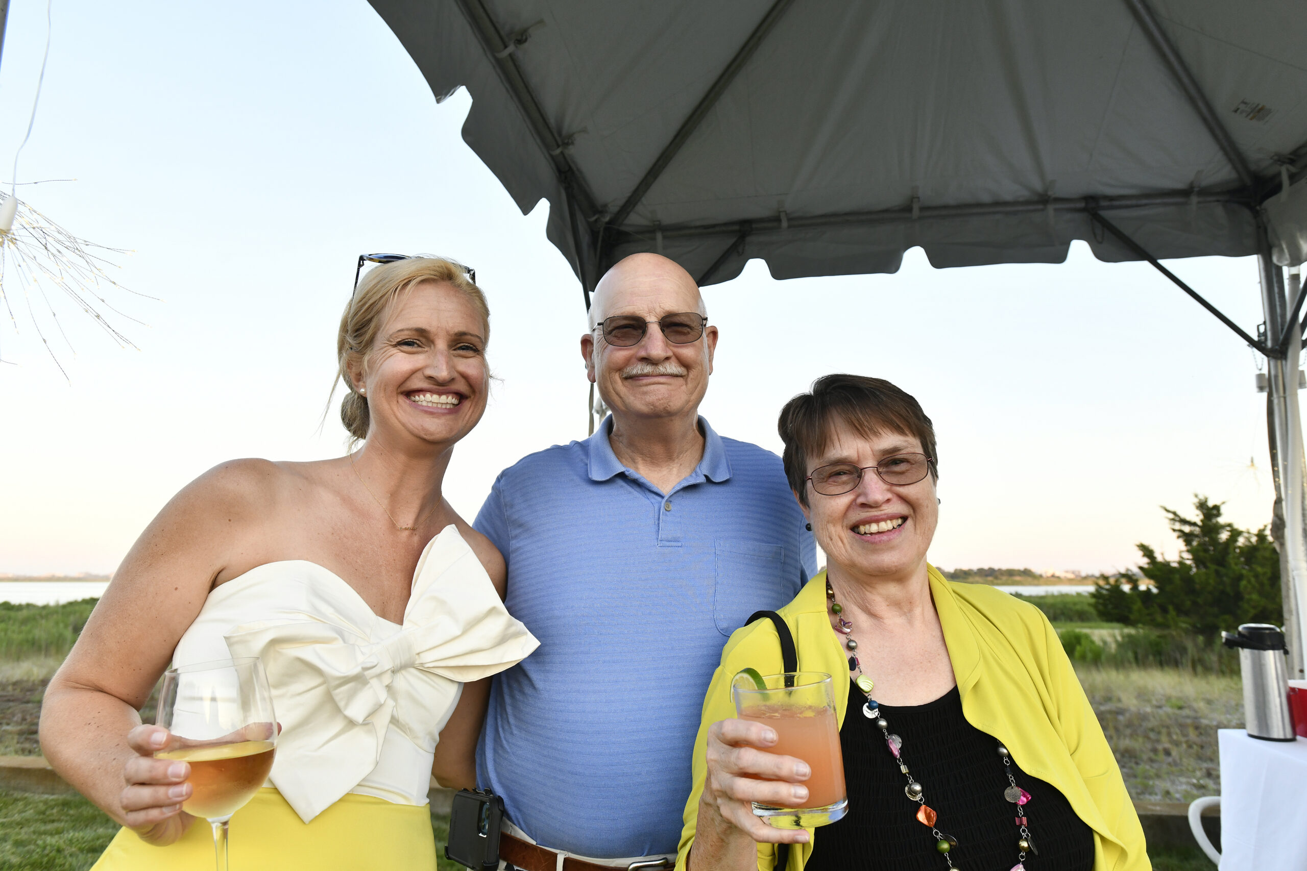 Kim Otis with Marty and Sue Richter