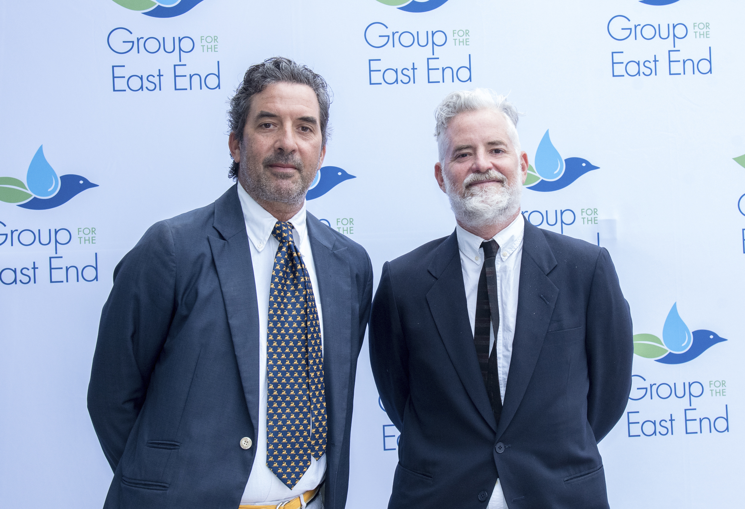 Orson Cummings and Benjamin Cummings at the Group for the East End's Swing into Summer benefit on Saturday at The Bridge in Bridgehampton.   LISA TAMBURINI