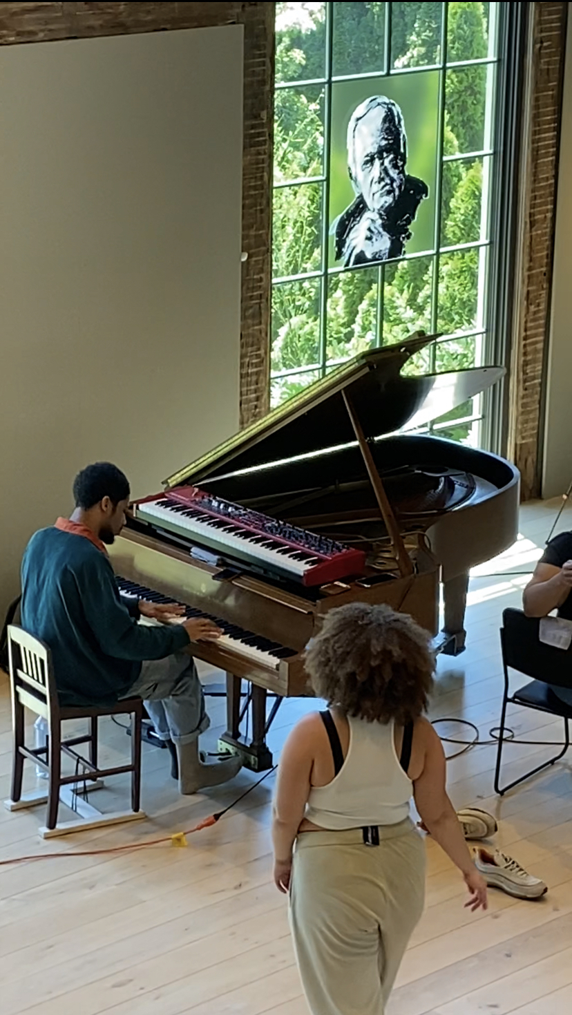 An open rehearsal of the Jazz Continuum.