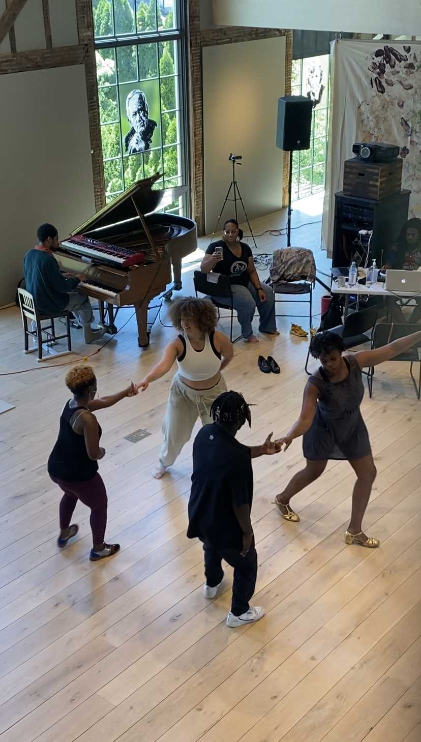 An open rehearsal of the Jazz Continuum.