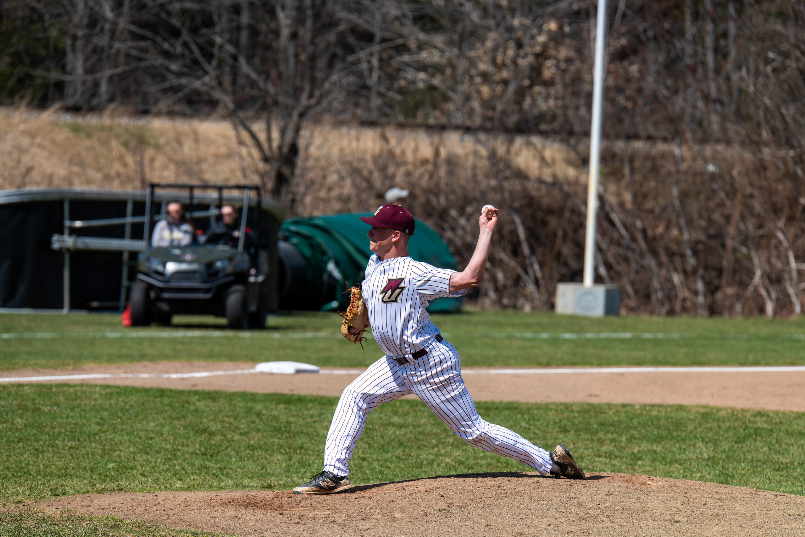 Ryan Miller, a Westhampton Beach graduate, will be playing for the Aviators this summer.   COURTESY NORWICH UNIVERSITY ATHLETICS