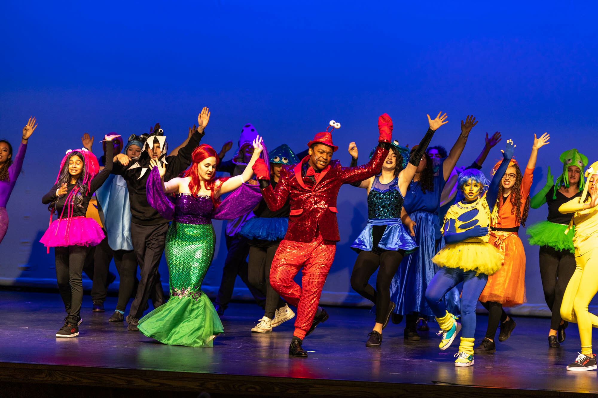 Newfield High School performs “Under the Sea” from 