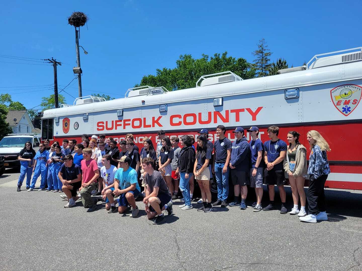 The Westhampton Beach Fire Department Juniors  recently participated in an active shooter training at the Greenport High School with several other agencies.  They portrayed victims and were treated by multiple EMS agencies.  One of the organizers of the event was Kym Laube from HUGS.  The training was realistic and showed the juniors how all first responders must communicate and work together in a crisis situation.  Those attending from Westhampton Beach were Tristan Allen, Michelle Castro, Jayson Kampfer, Cole Dawson, Finn Hayward, Karen Garcia, Daniel Gosnell, Alyvia Kappel, Shia Kappel, Katherine Luna-Castro, James Monserrate, Kyle Salerno & Alexsis Giraldo. COURTESY CODY HOYLE