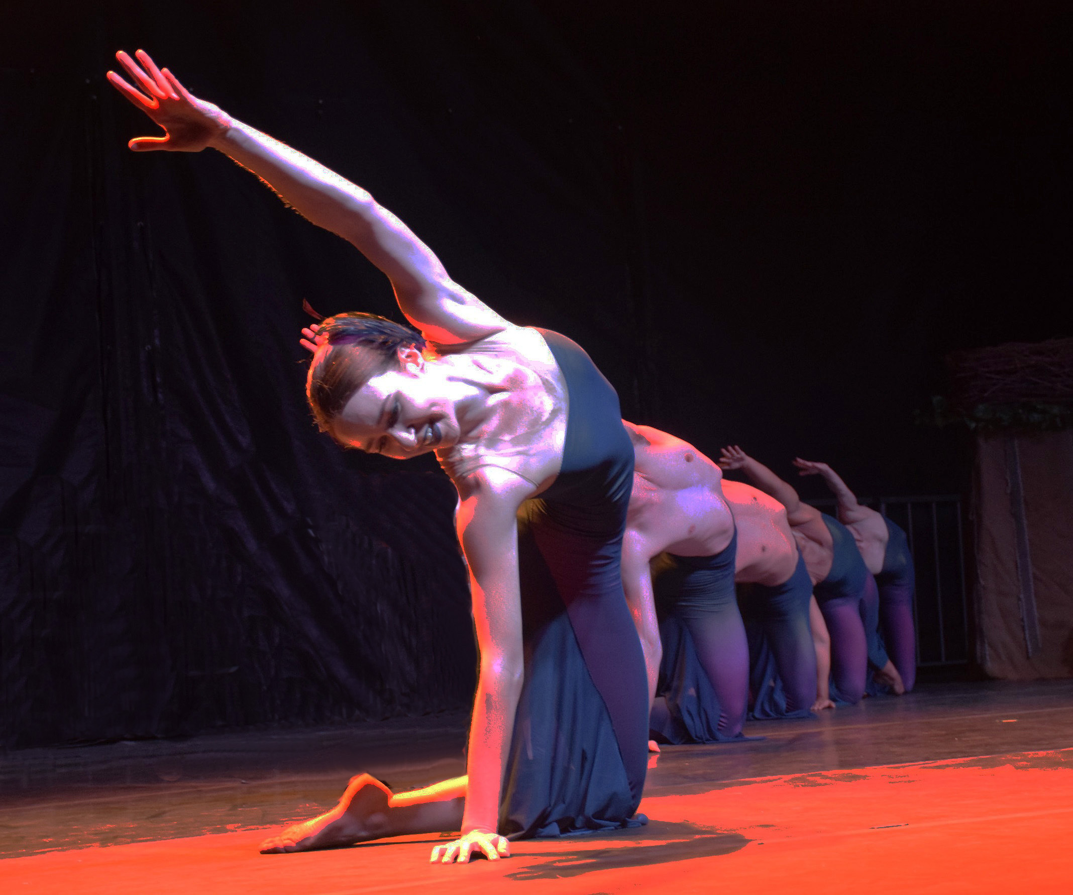 Alison Cook of Beatty Dance Company performing at the 2021 Westhampton Beach Project. COURTESY WESTHAMPTON BEACH PROJECT