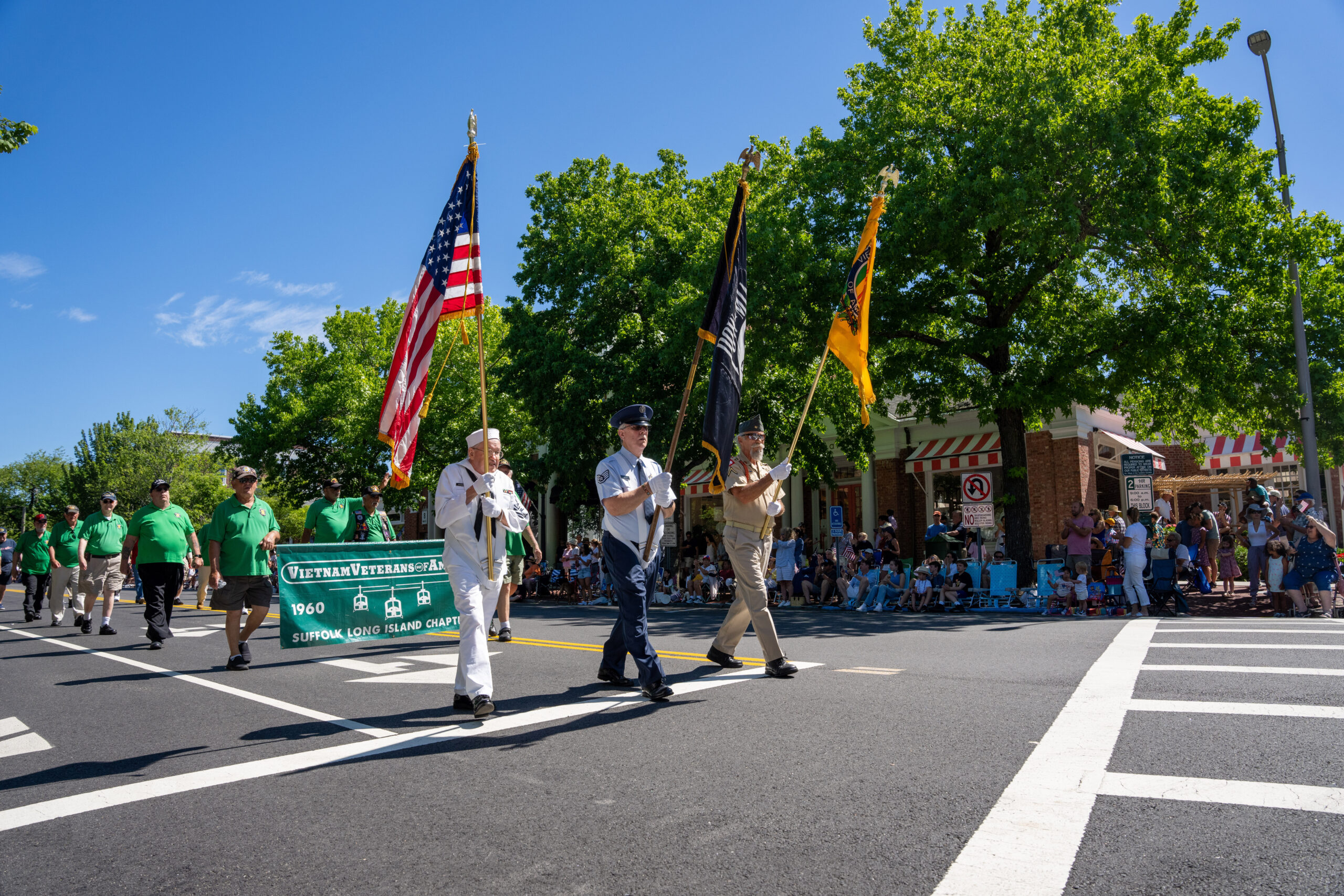 The July 4 parade in Southampton.