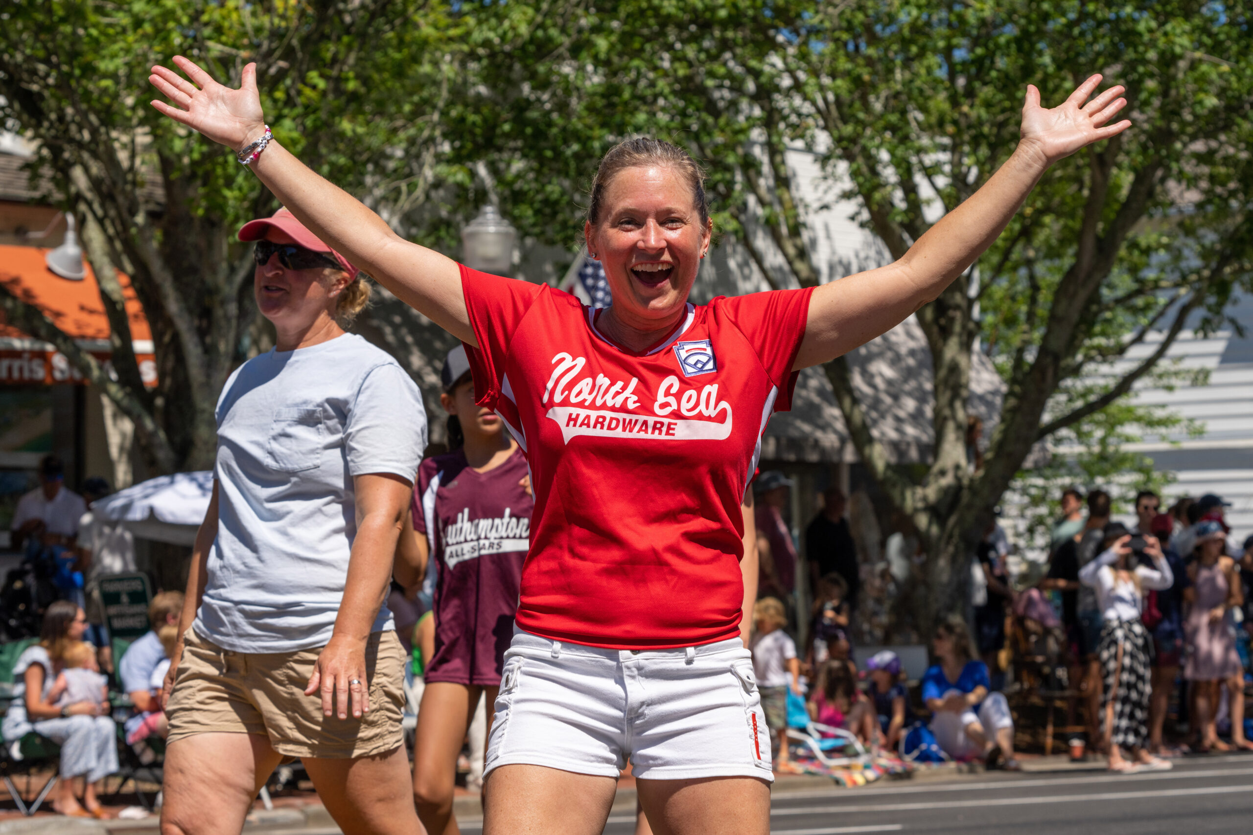 The July 4 parade in Southampton.