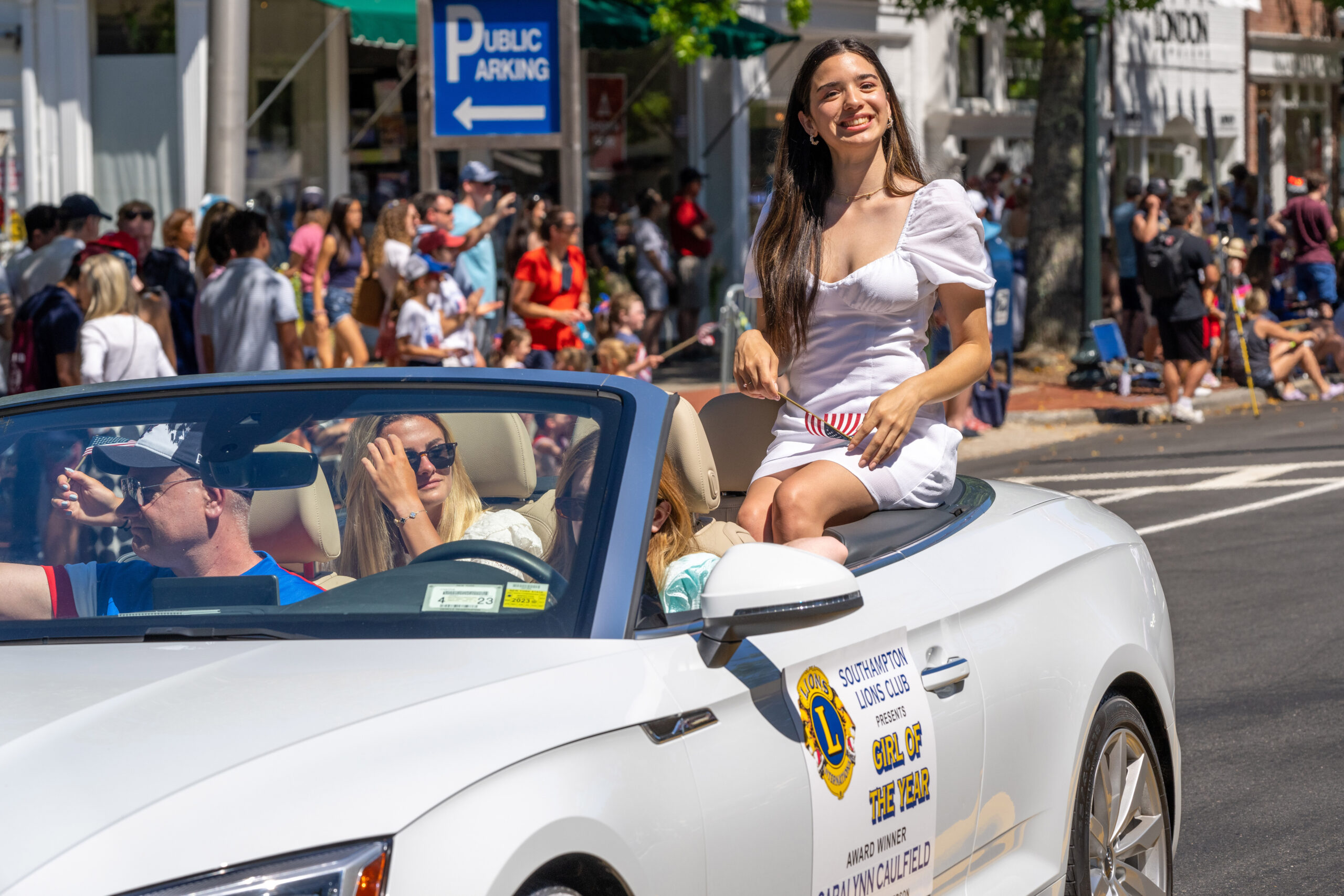 Southampton High School graduate and Lions Club Girl of the Year Cara Caulfield.