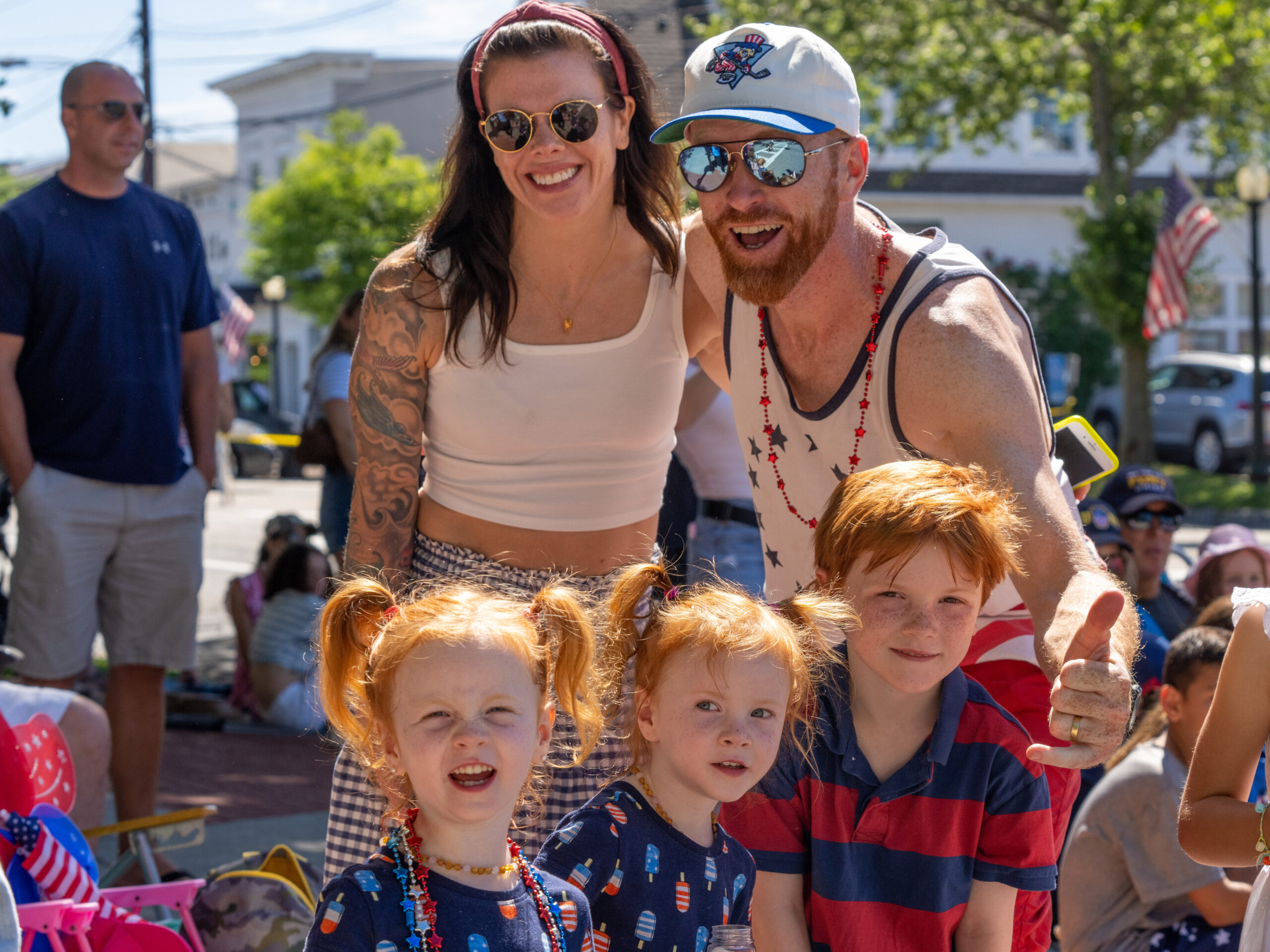 The July 4 parade in Southampton.