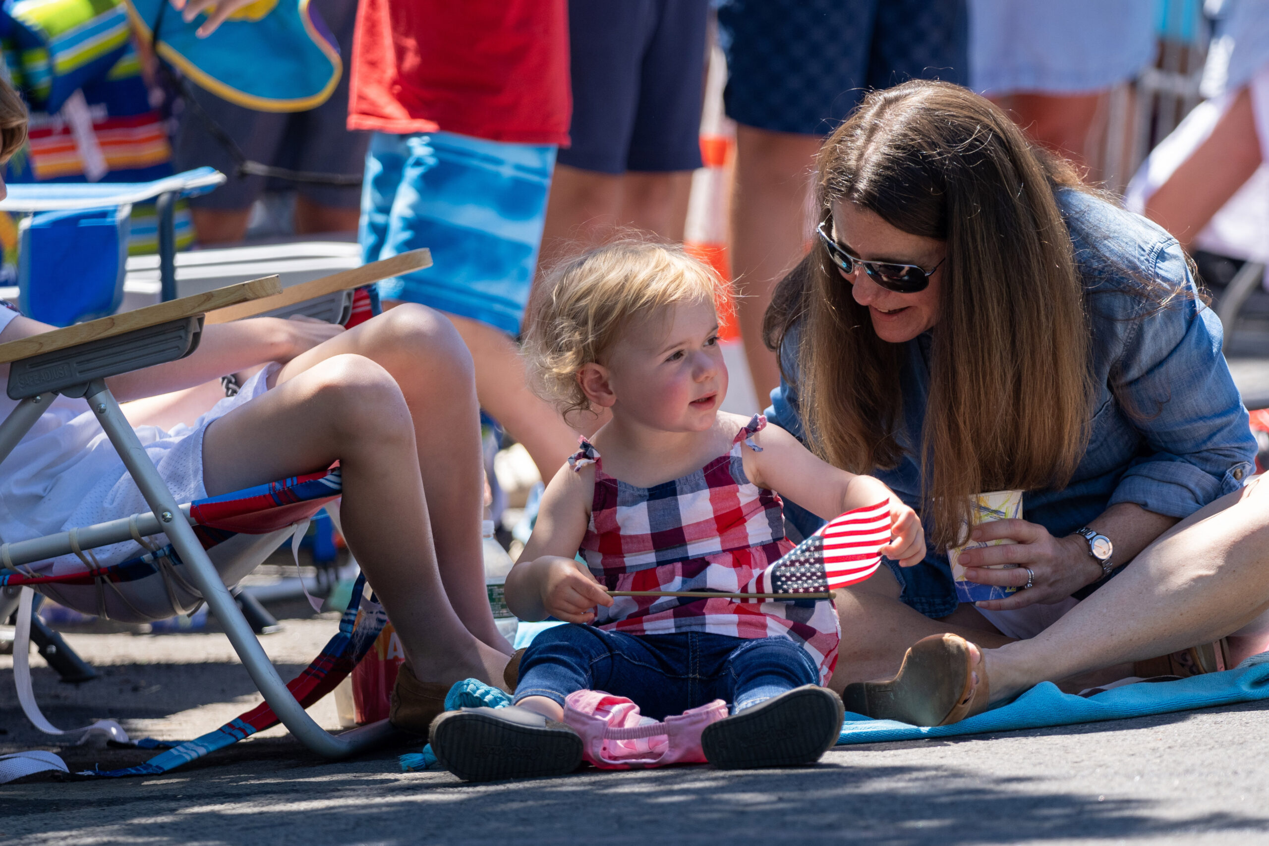 The July 4 parade in Southampton.