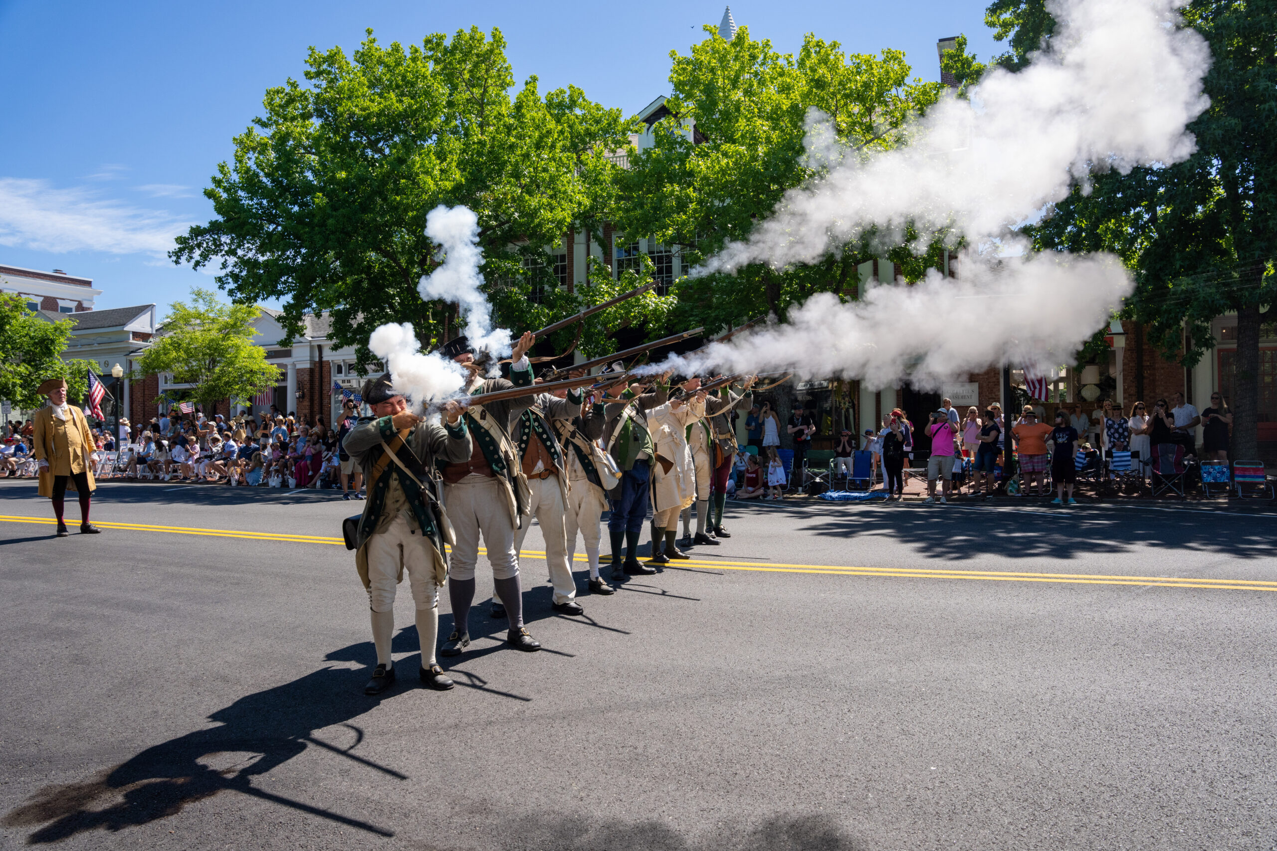 The July 4 parade in Southampton.