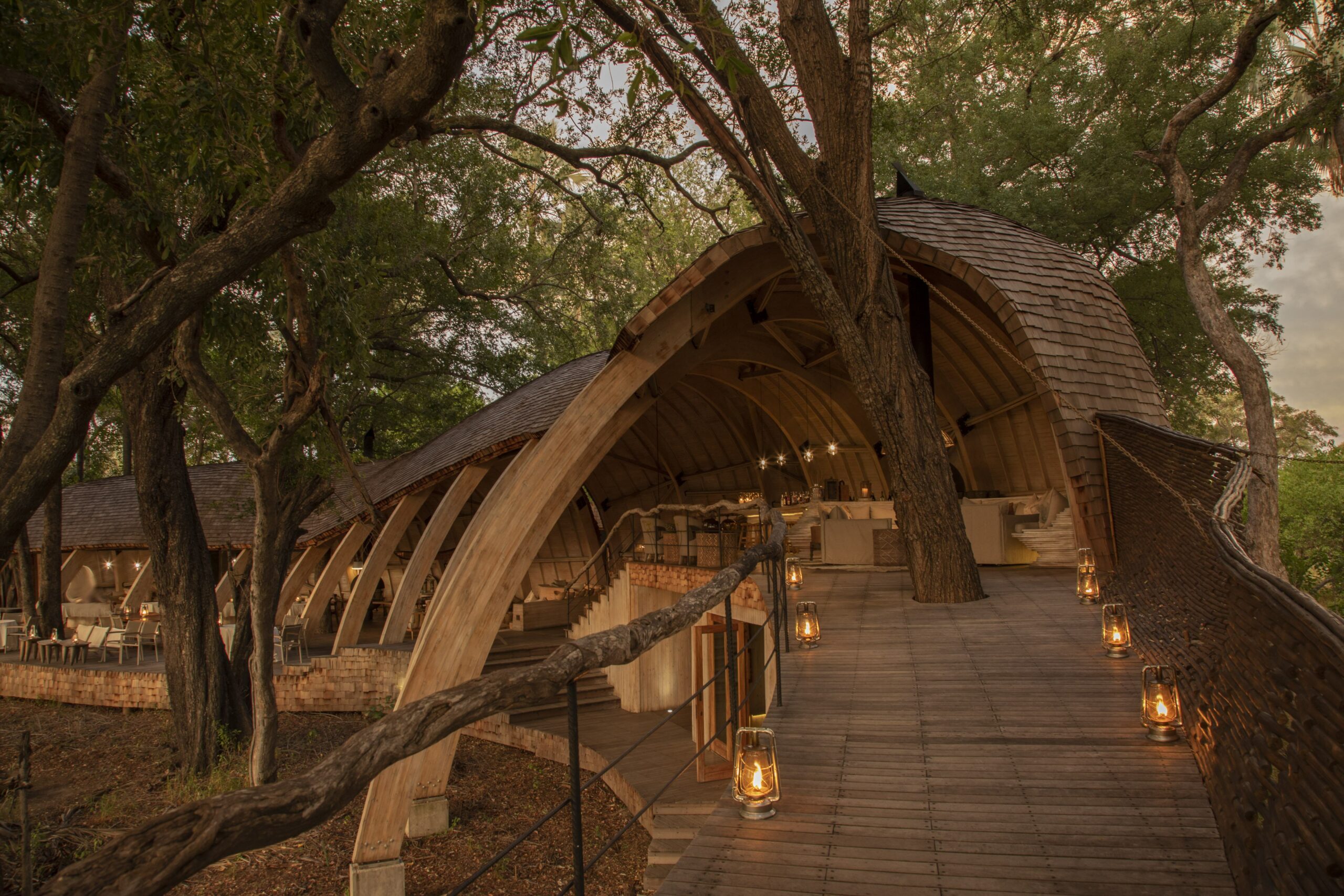 Sandibe Okavango Safari Lodge, Botswana, from Melissa Briggs Bradley's book 