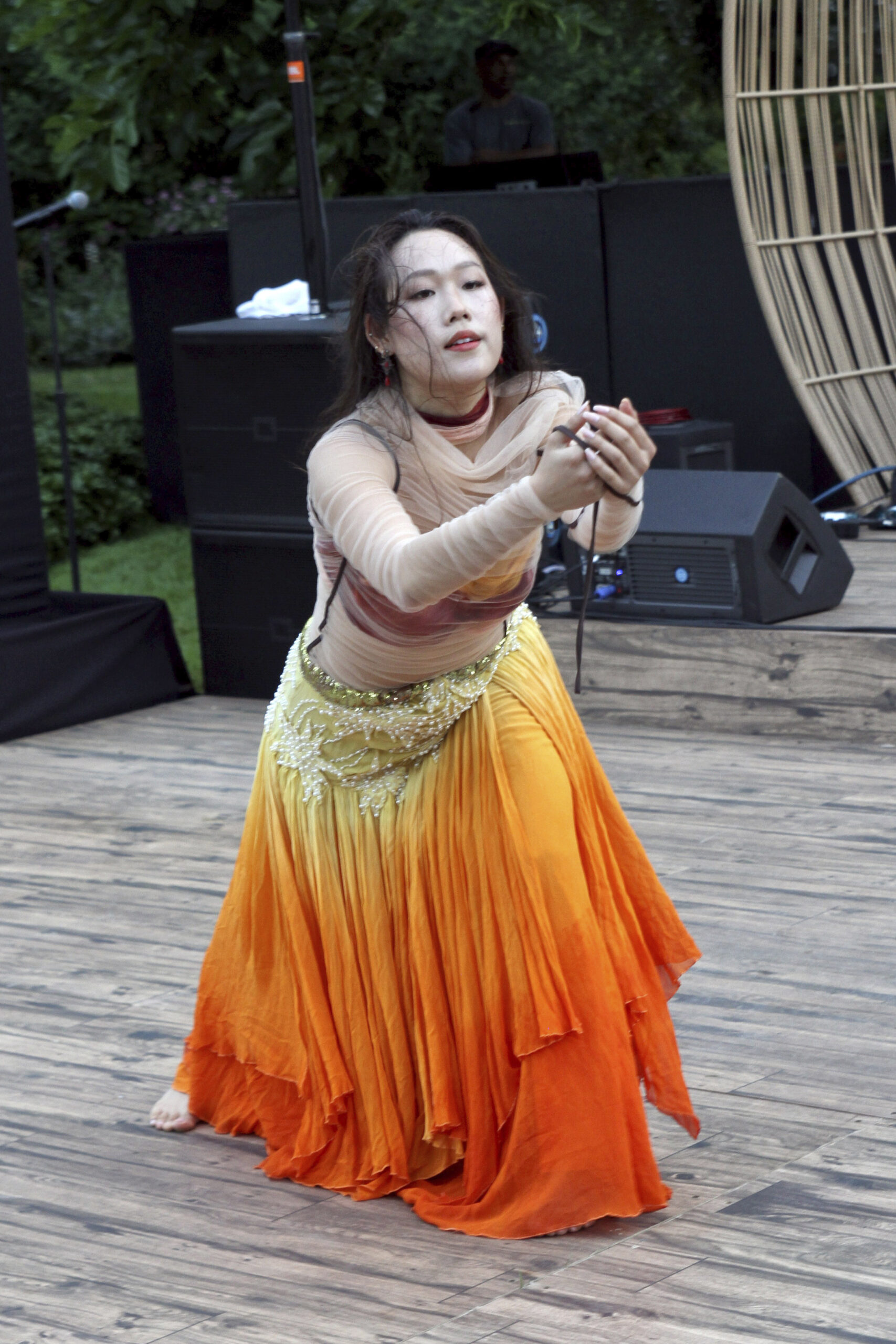 Dance performance by Hadam