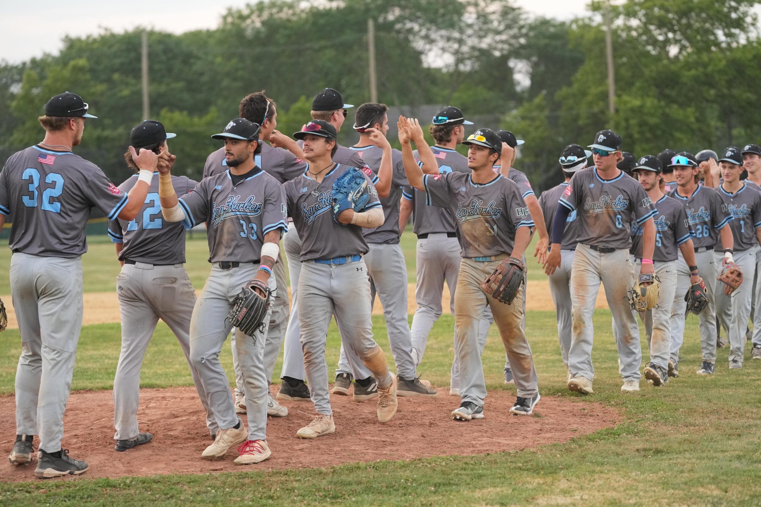The Whalers held on to a 7-6 victory in game two on Wednesday, advancing to the HCBL Championship Series that begins on Friday.    RON ESPOSITO