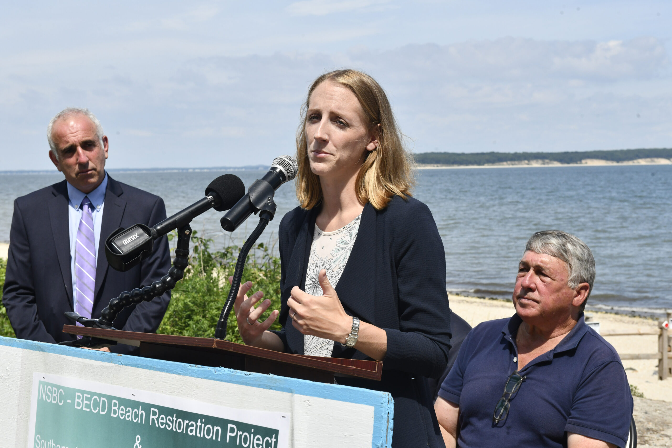 Dr. Grace Andrews,  Vesta’s vice president of Scientific Research and the lead scientist for the North Sea project.  DANA SHAW