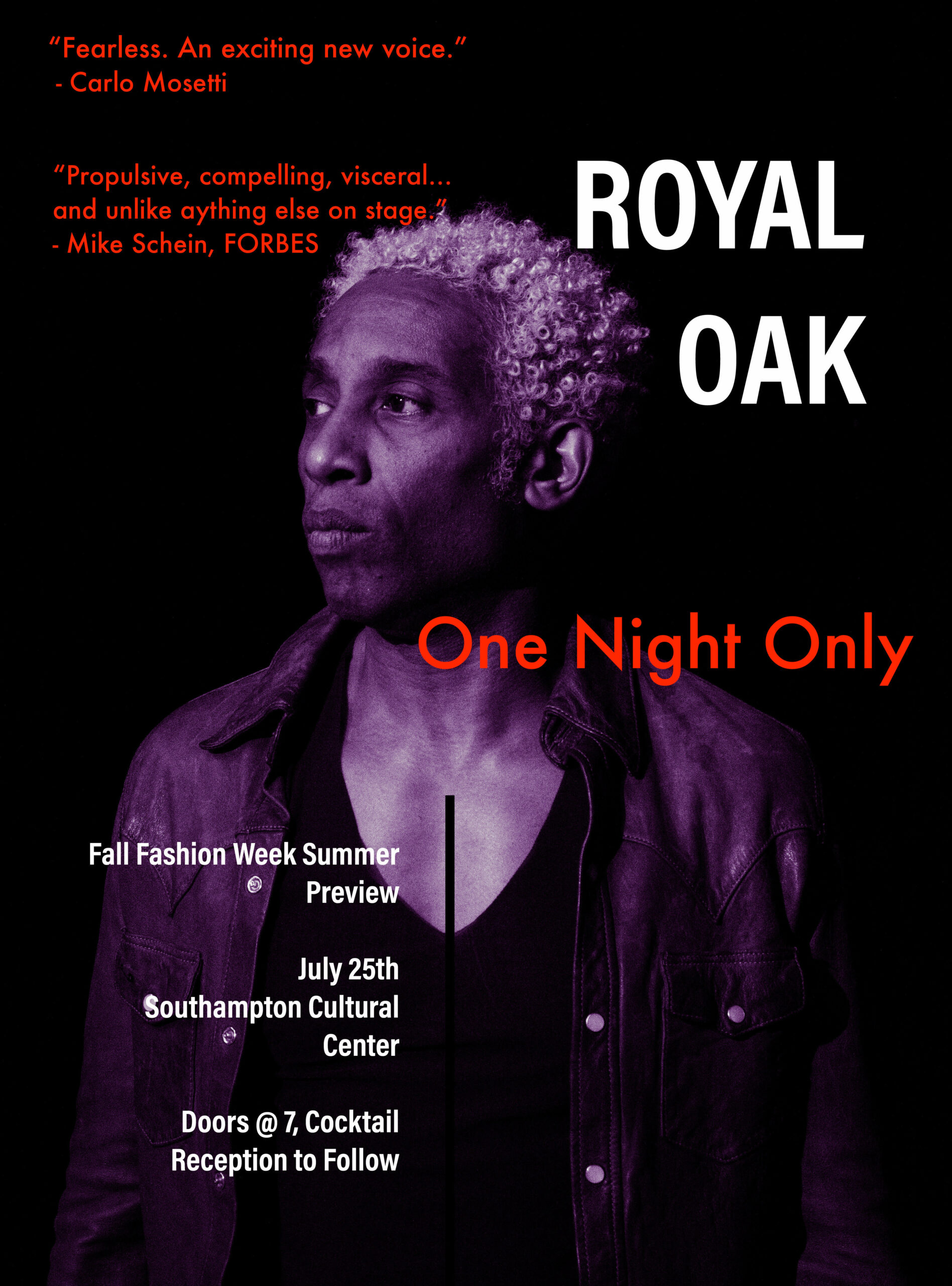 Royal Oak's poster. C/O JUSTIN VIBBERT