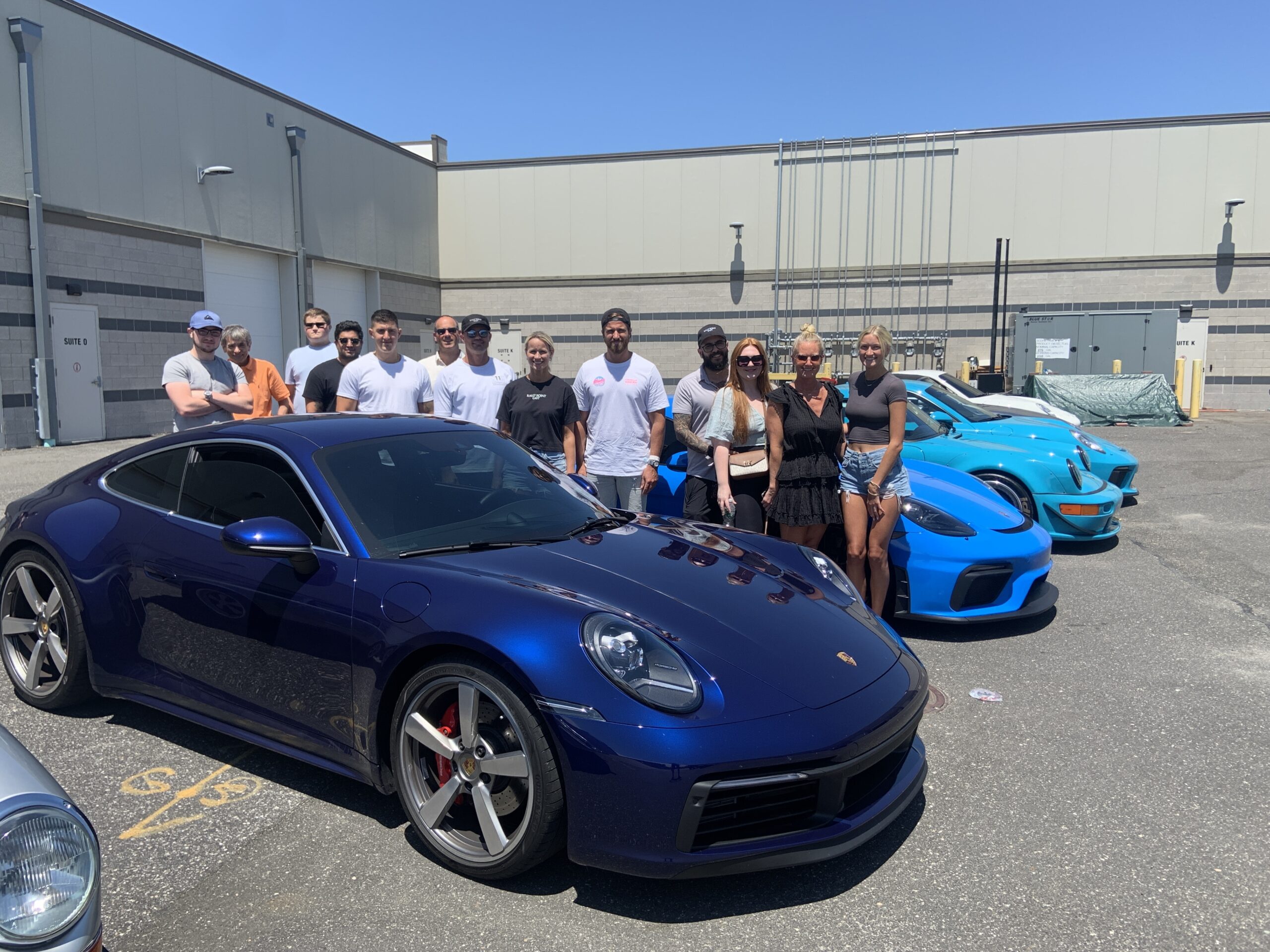 Members of Rally Point East, who will be a sponsor of the Westhampton Beach Concours with some of their cars. STEPHEN J. KOTZ