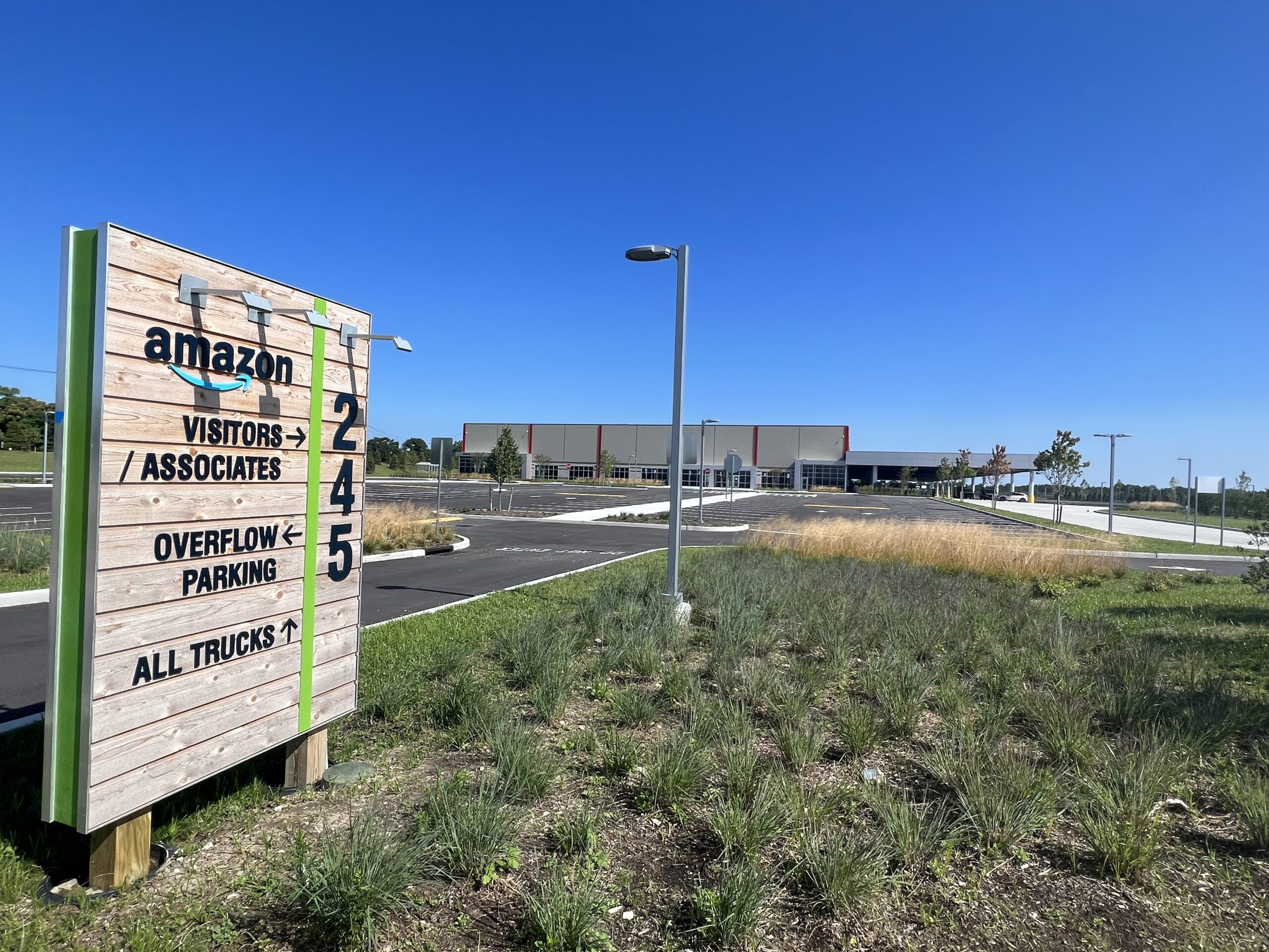 With the Amazon hub adjacent to Francis S. Gabreski Airport in Westhampton nearing completion, officials are looking to make sure it doesn't expand  to include air freight.