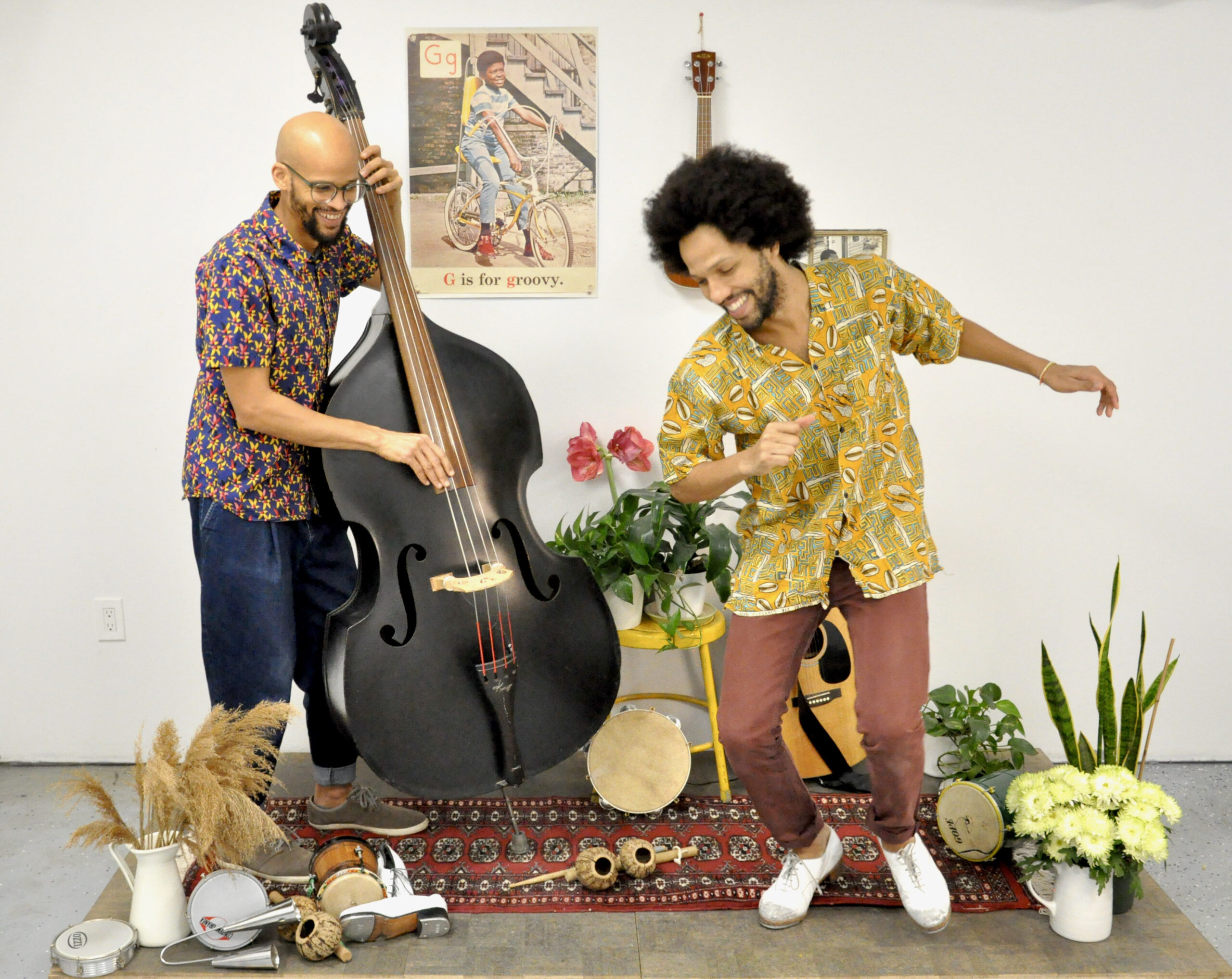 Gregory Richardson and Leonardo Sandoval, co-founders of Music From The Sole. SAULZ