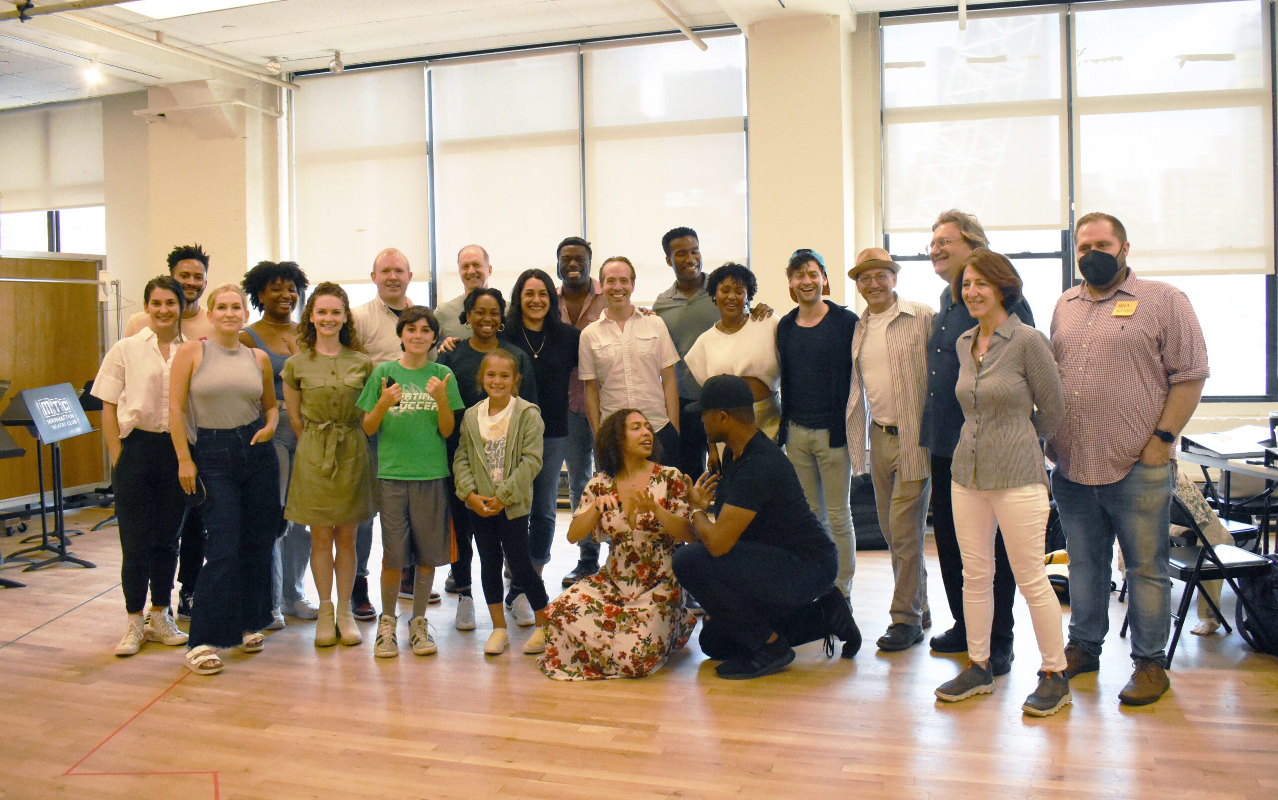 The cast, and creative team, behind the upcoming production of Ragtime. COURTESY BAY STREET THEATER
