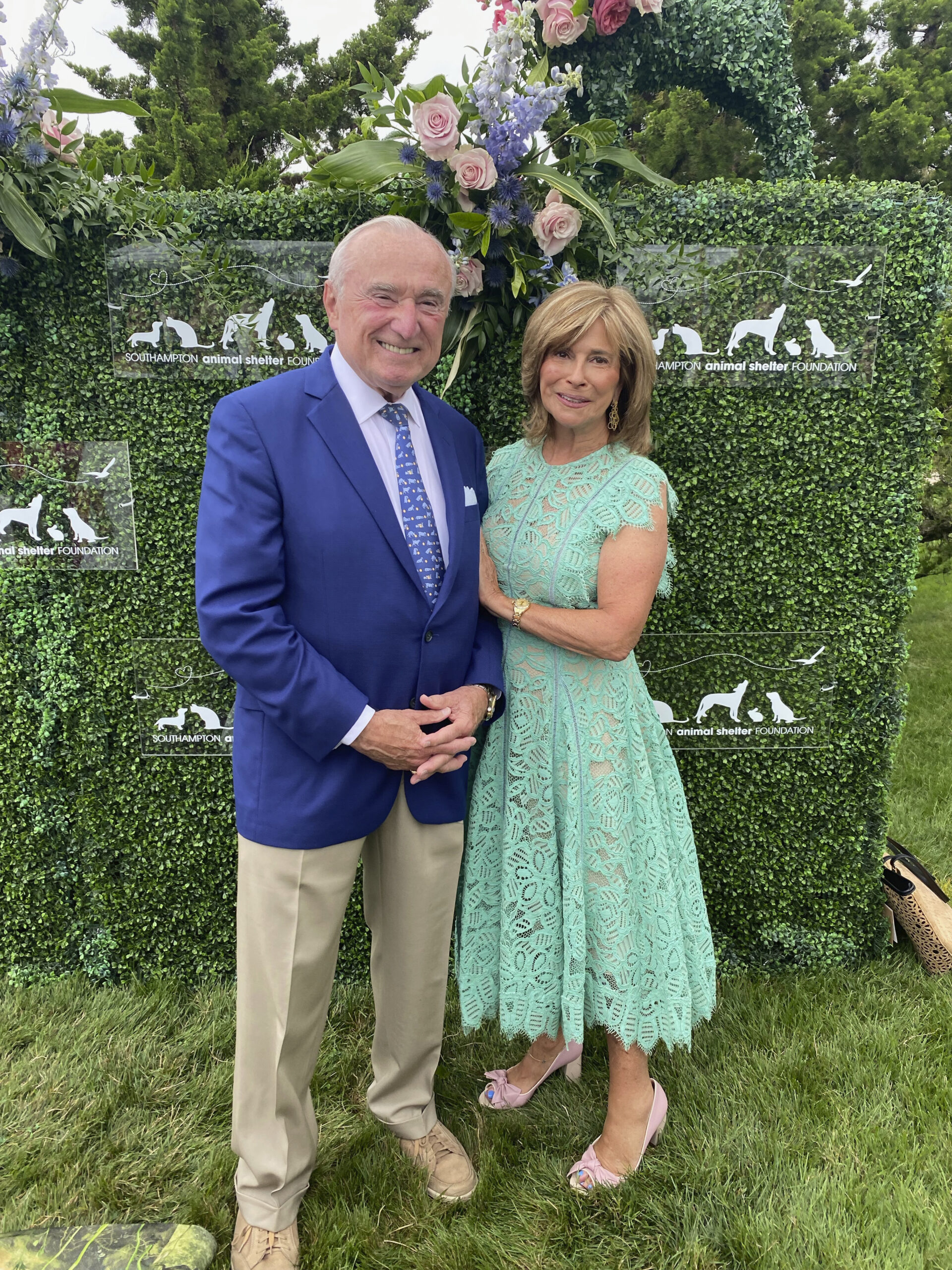 Honoree Bill Bratton with his wife Rikki at the Unconditional Love Gala.   GREG D'ELIA
