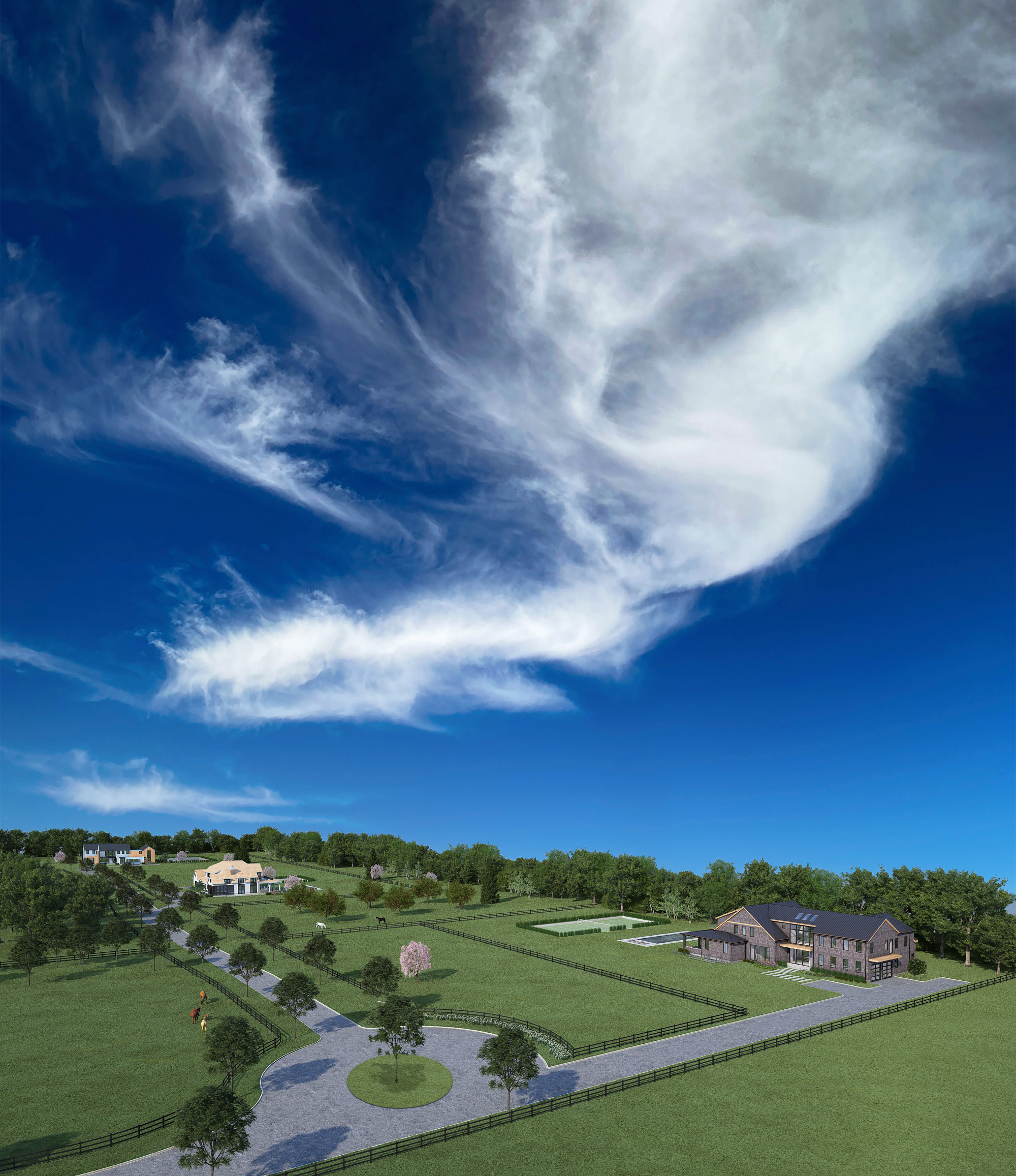 Windy Hill Farm rendering.