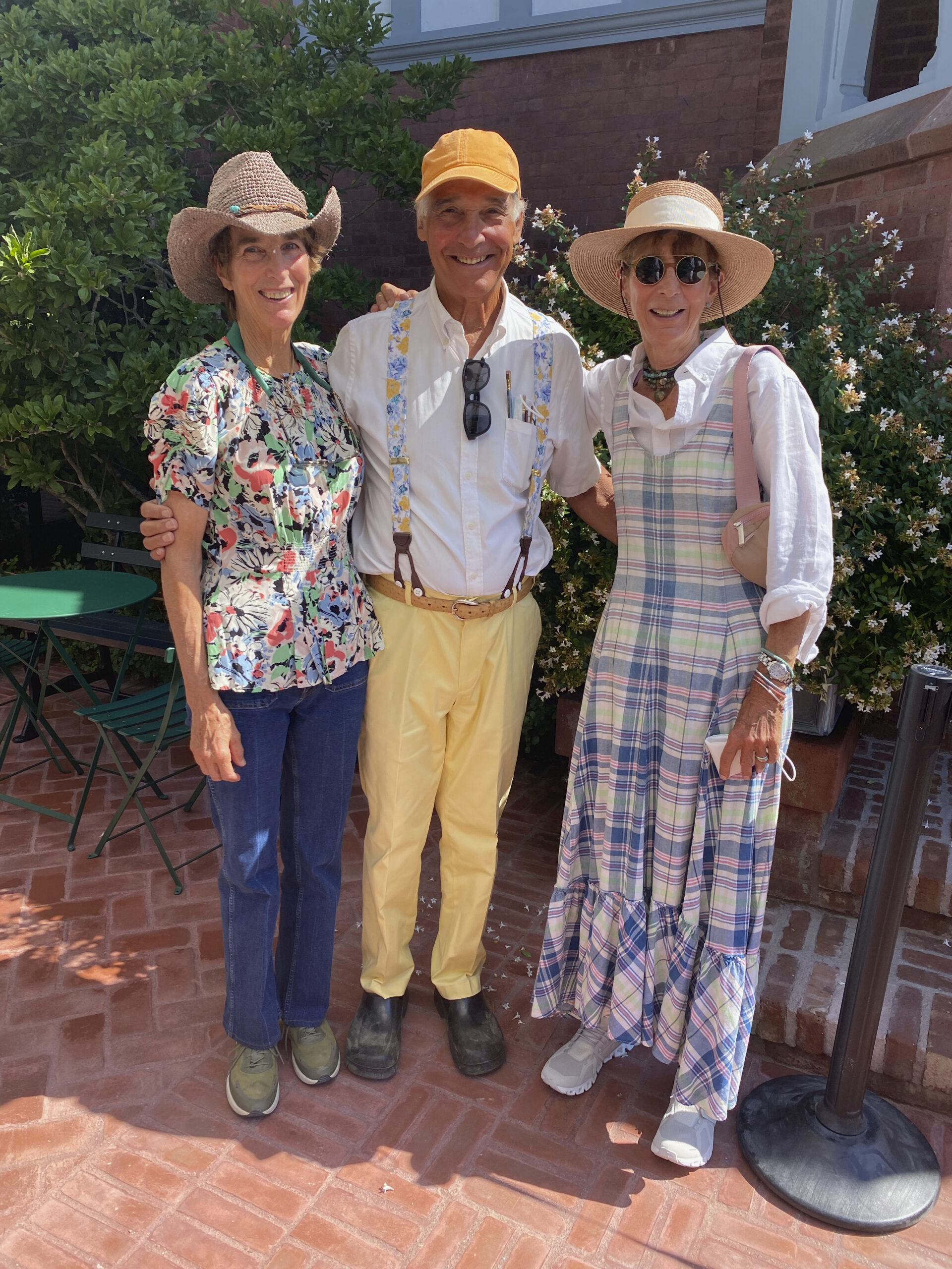 -Nancy, Charlie and Sue Ellen Marder at the Brunch with Bob talk at the Peter Marino Art Foundation.  GREG D'ELIA