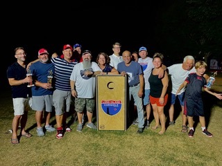 Grace Presbyterian Church in Water Mill partnered with the  Long Island Cornhole Association to host a fun-filled and family friendly cornhole tournament at The Clubhouse in East Hampton, drawing participants from across Long Island. COURTESY GRACE PRESBYTERIAN CHURCH