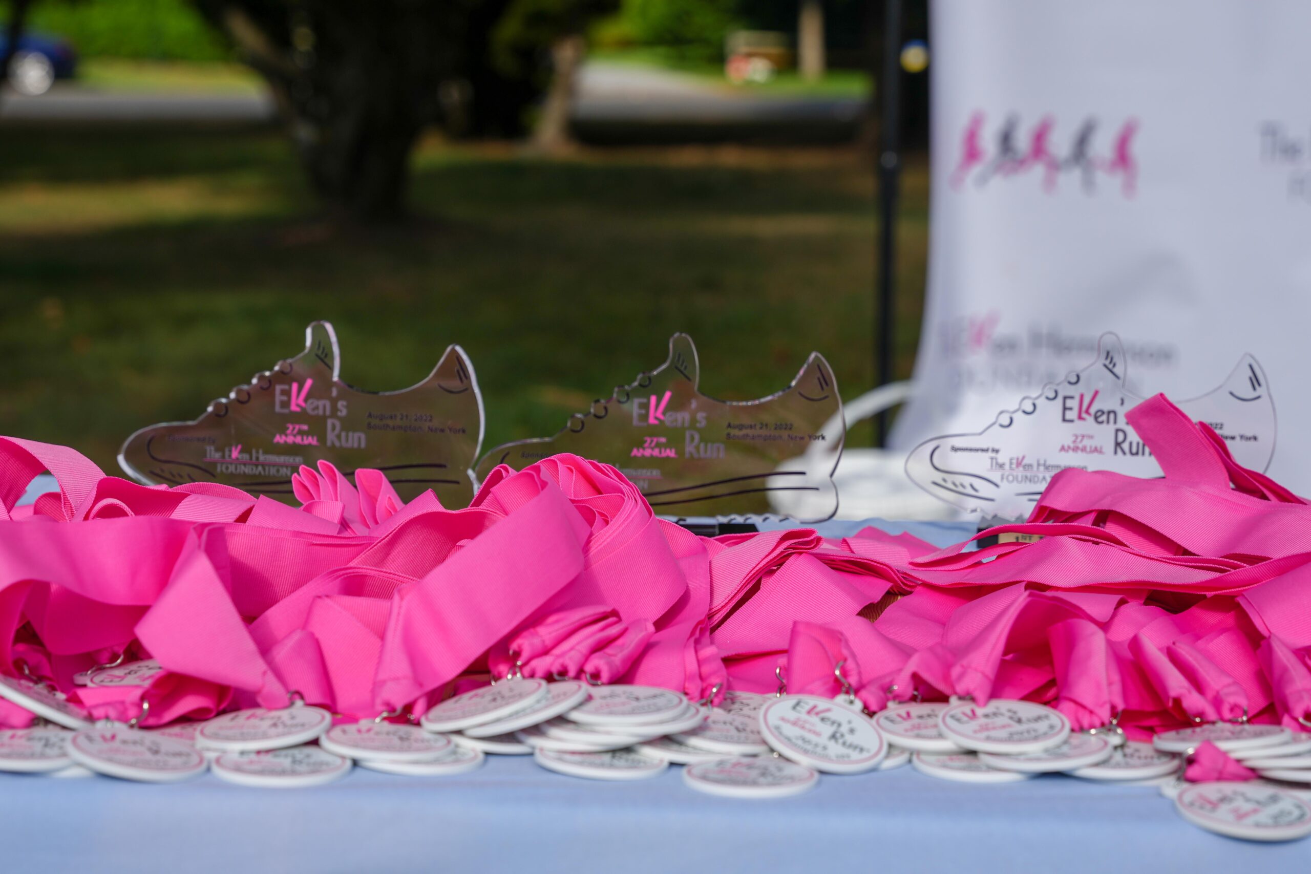 The awards table.    RON ESPOSITO