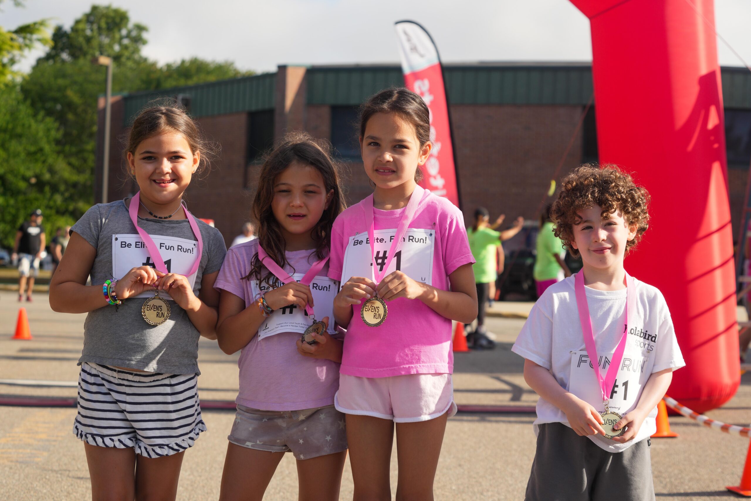 For the first time ever there was a kids fun run a half hour prior to the start of the 27th annual Ellen's Run in Southampton.    RON ESPOSITO