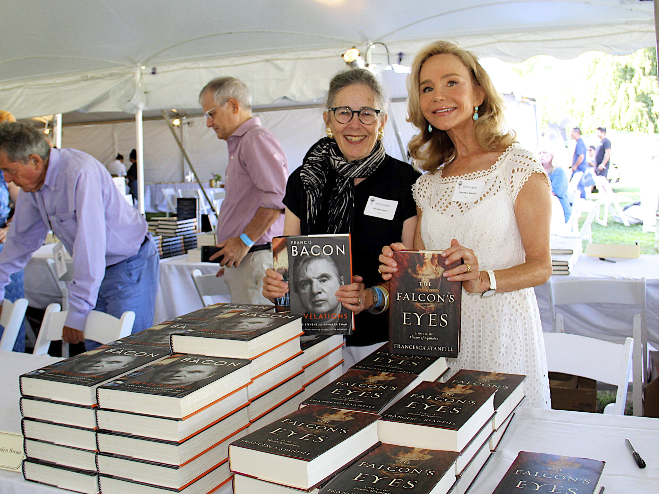 Authors Annalyn Swan and Francesca Stanfill